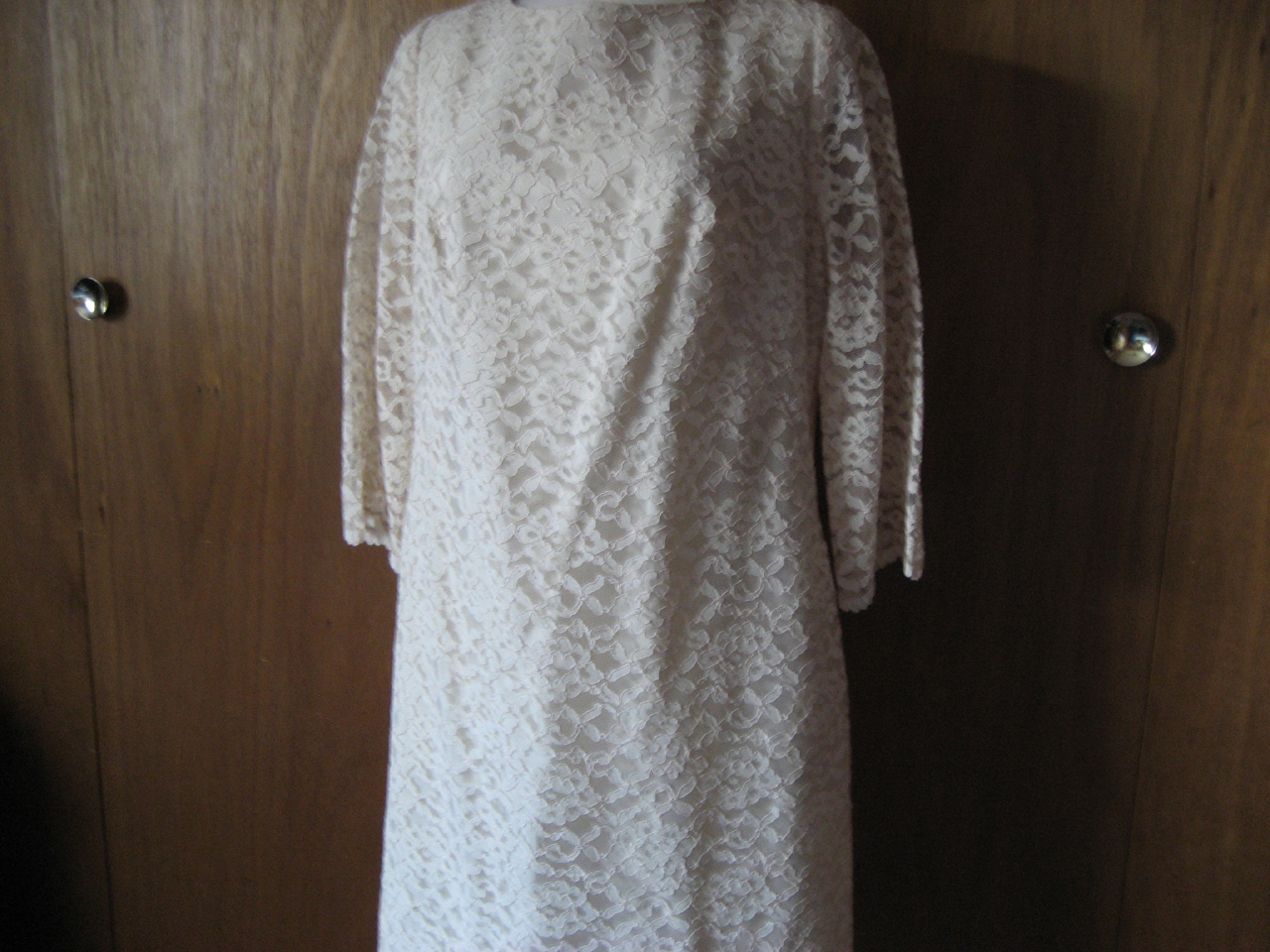 70's A-Line Lace Dress