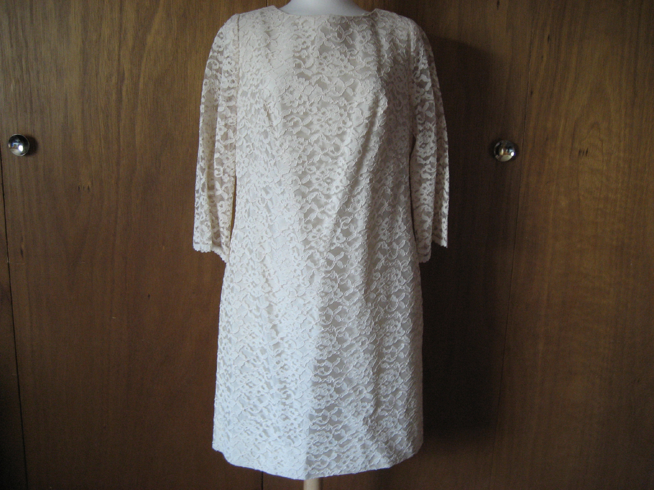 70's A-Line Lace Dress
