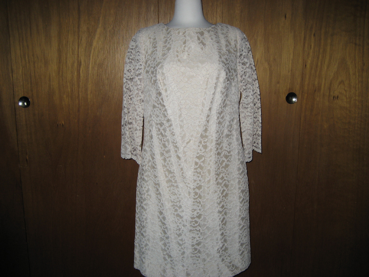 70's A-Line Lace Dress