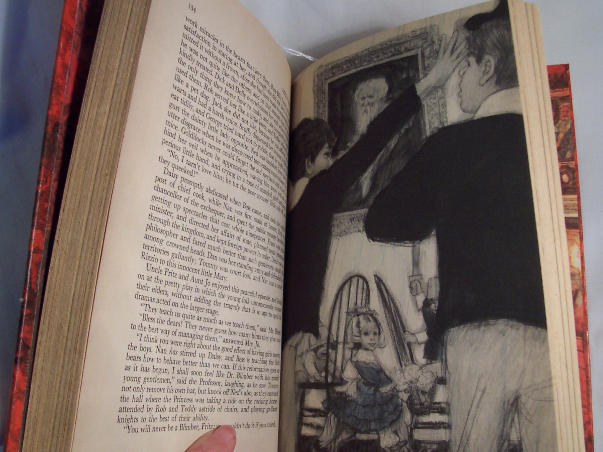 Little Men Book by Louisa Mae Alcott 1965