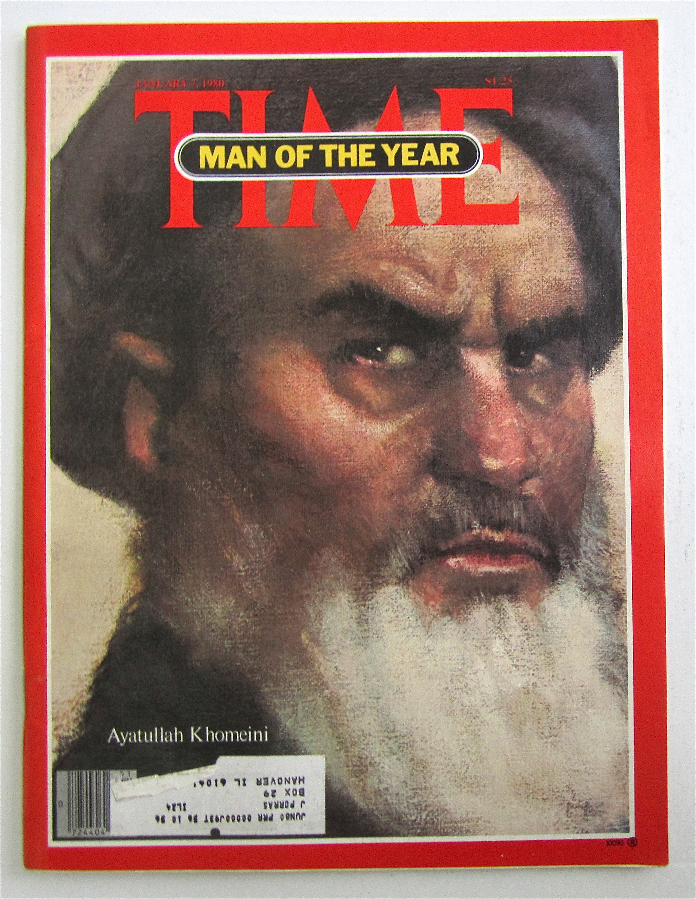 Time Magazine-January 7, 1980-Ayatullah Khomeini