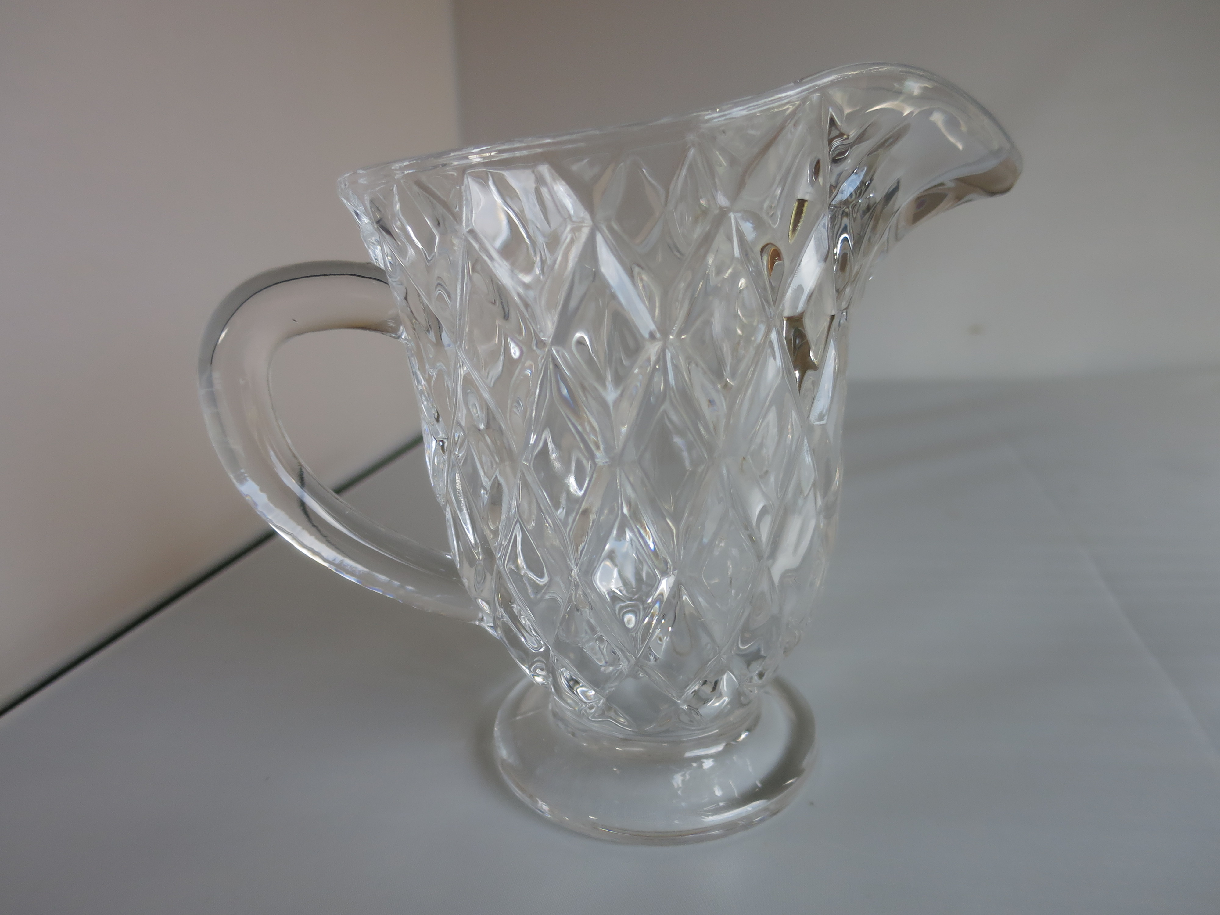 Crystal Creamer maker unknown