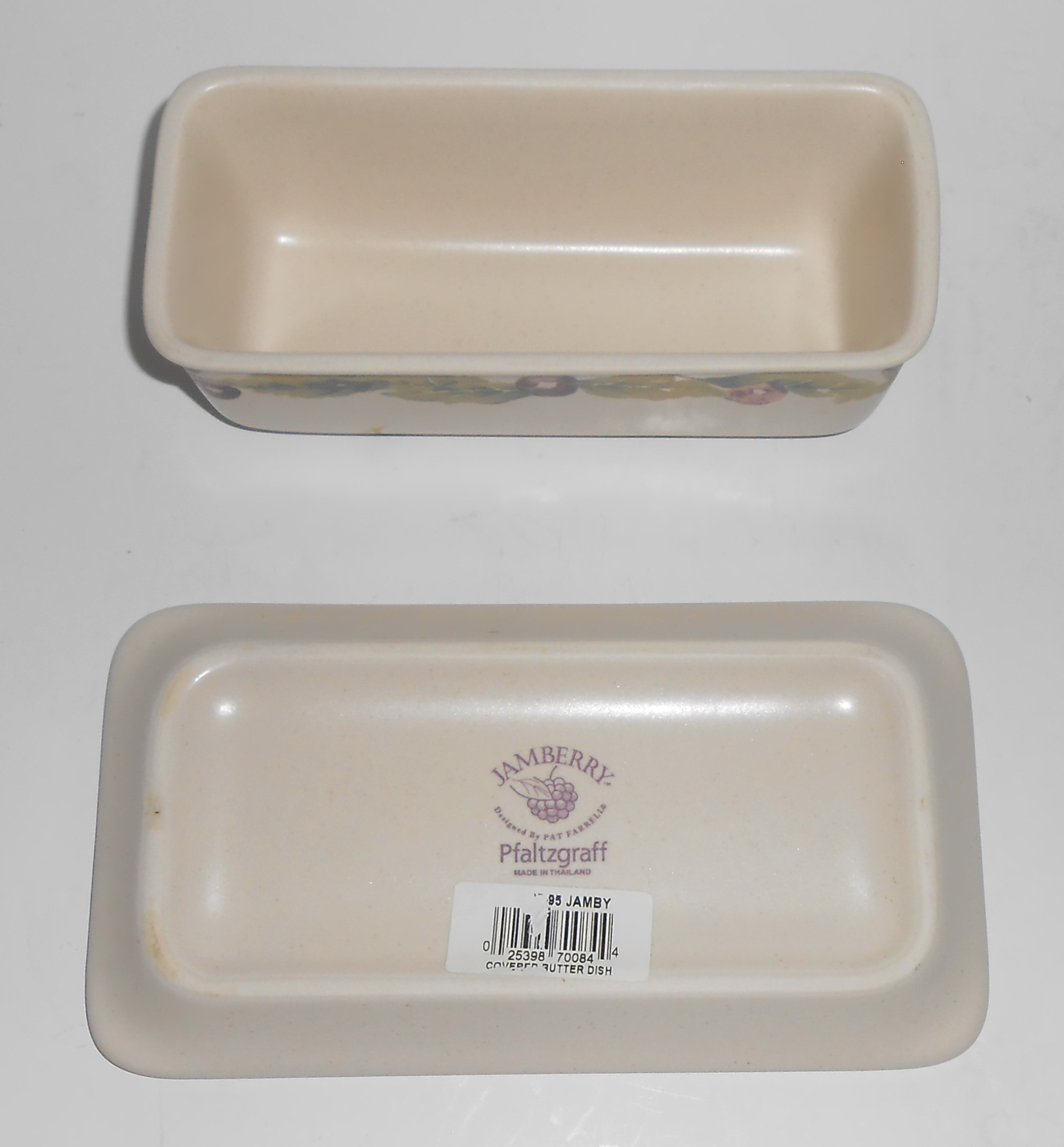 Pfaltzgraff Pottery Jamberry Butter w/Lid