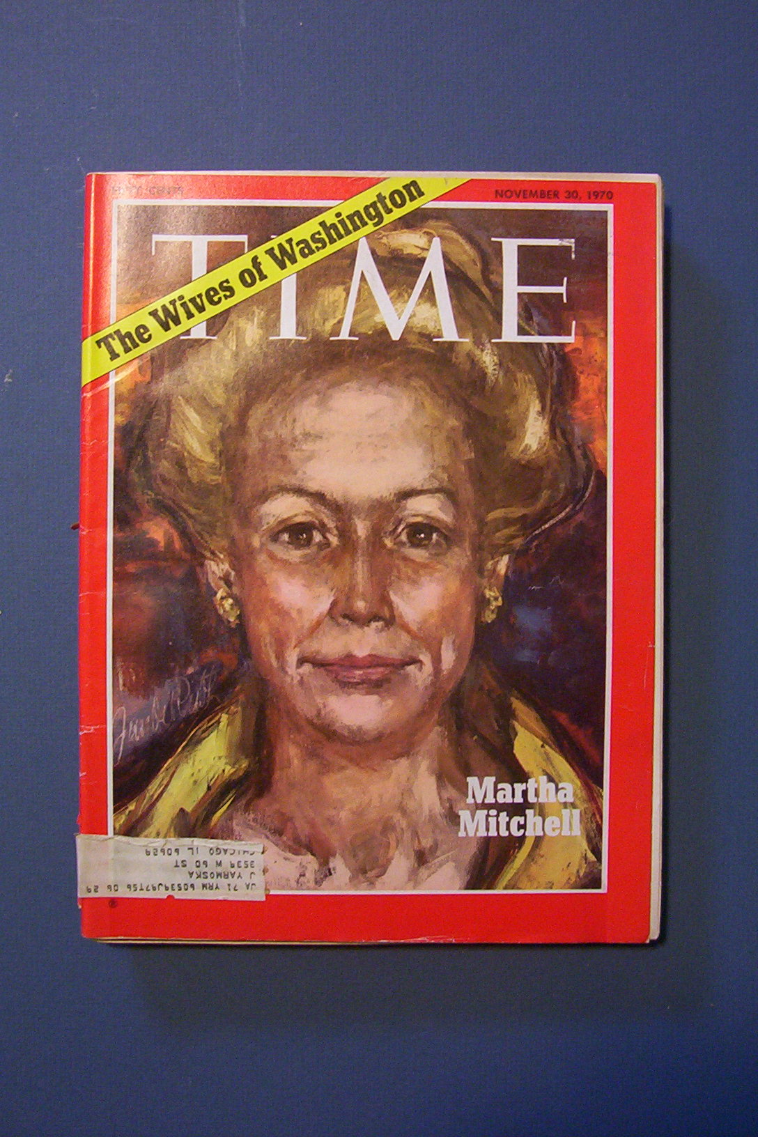 Time Magazine - November 30, 1970 - Martha Mitchell