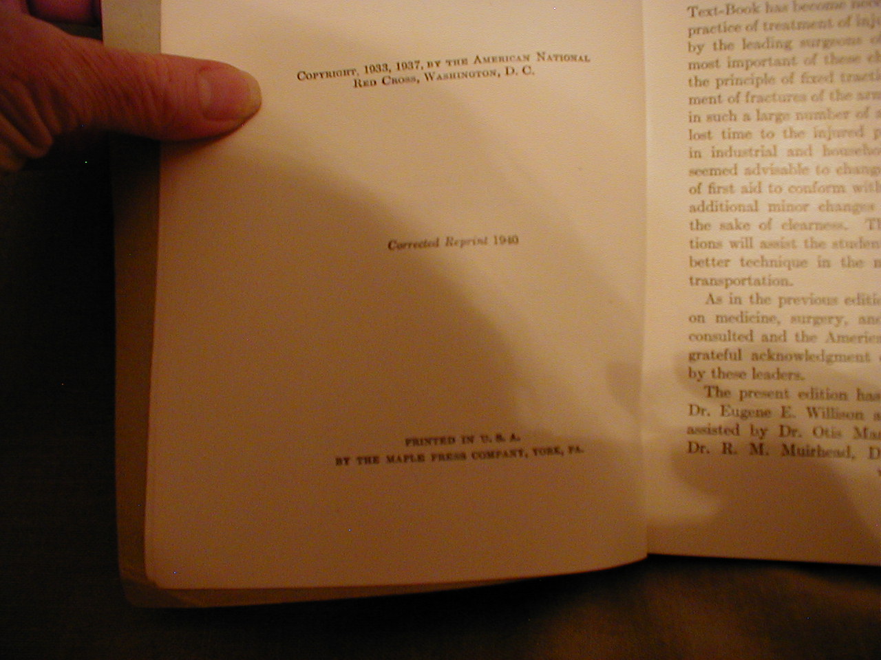American Red Cross First Aid Text-Book