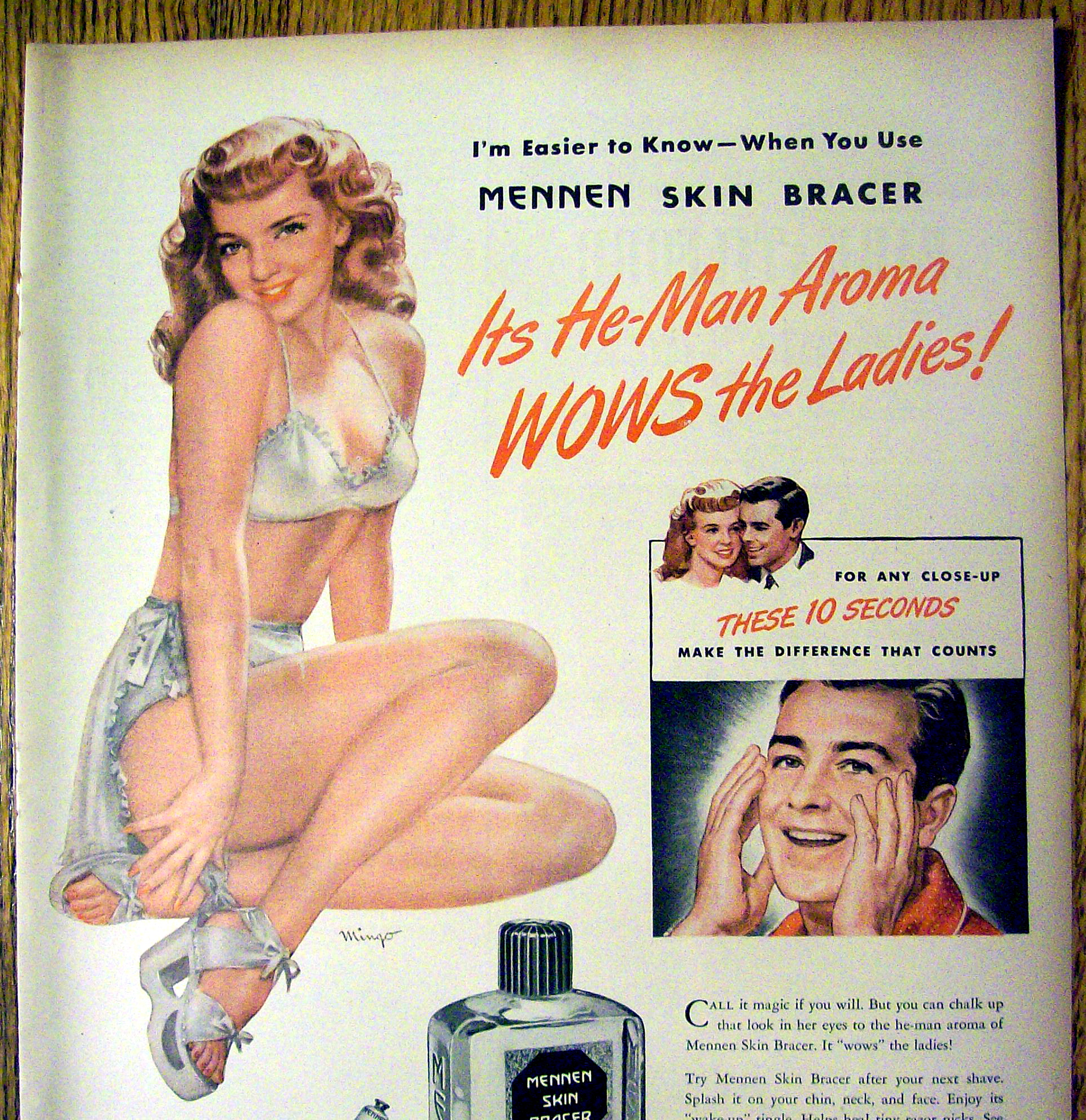 1946 Mennen Skin Bracer By Mingo