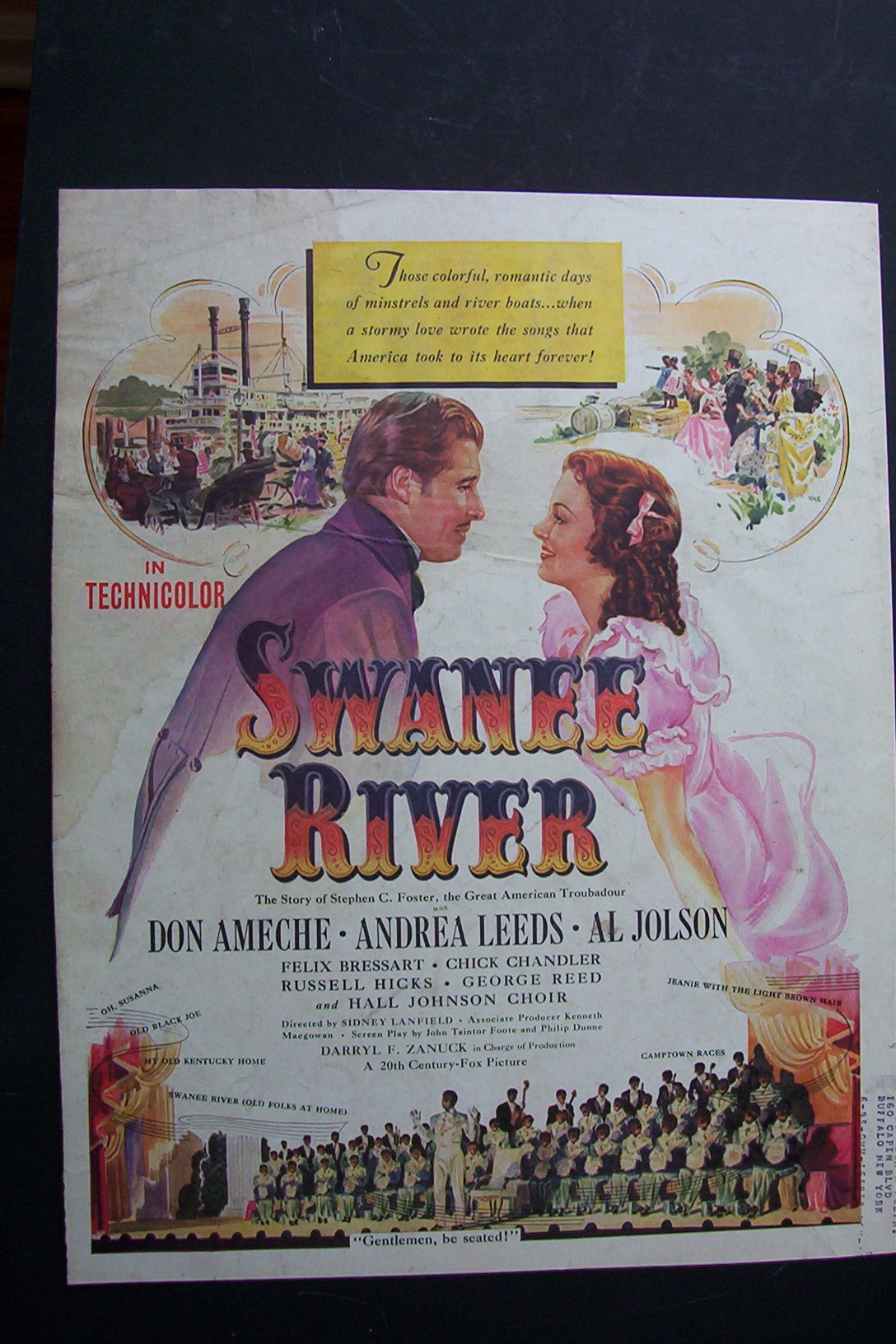 1940 Swanee River w/ Man & Woman Staring at Each Other