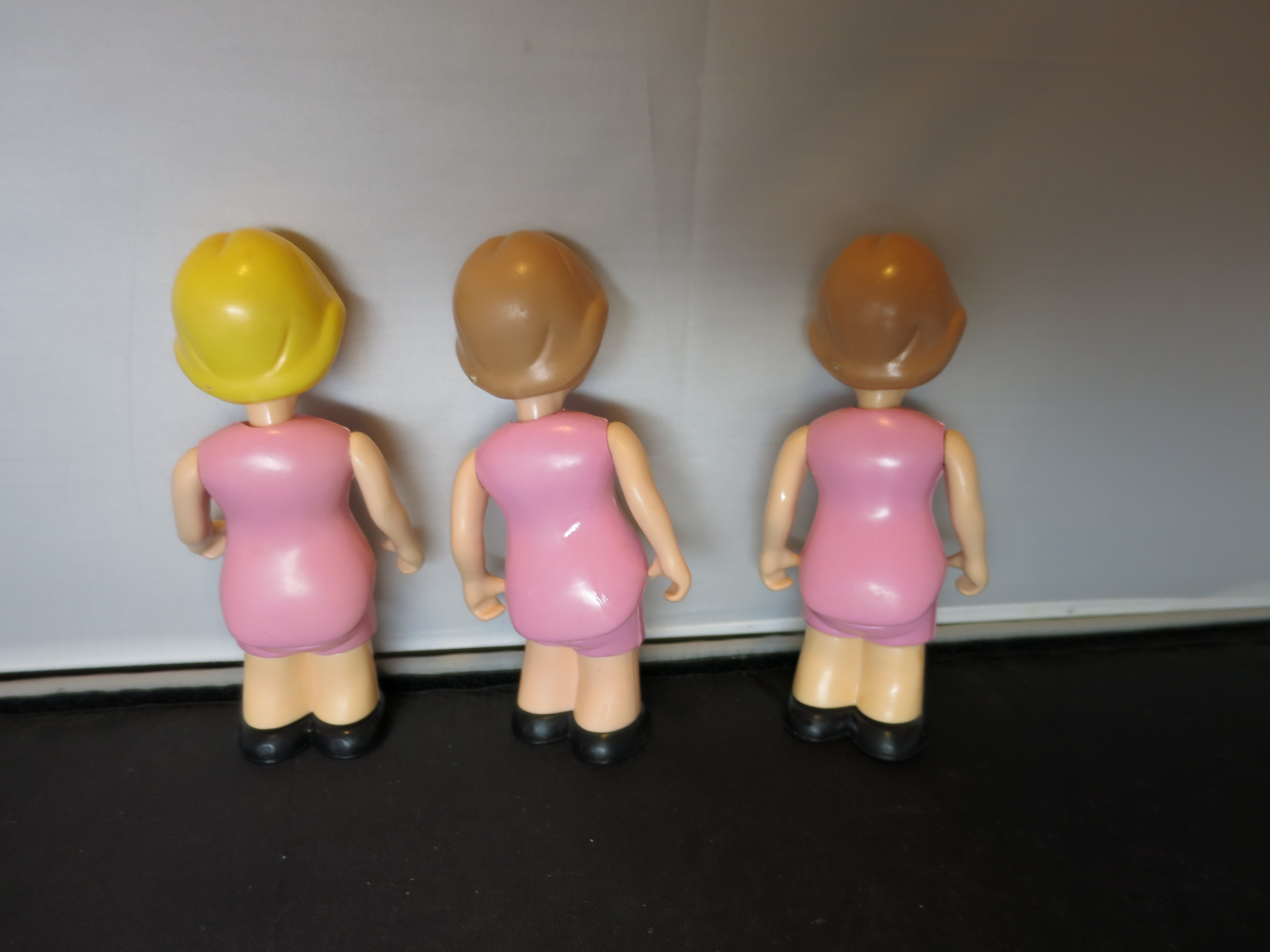 Little Tikes Doll House Dolls 3 piece lot 5 inch