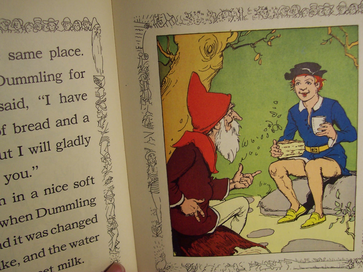 Golden Goose Book by Brothers Grimm 1955
