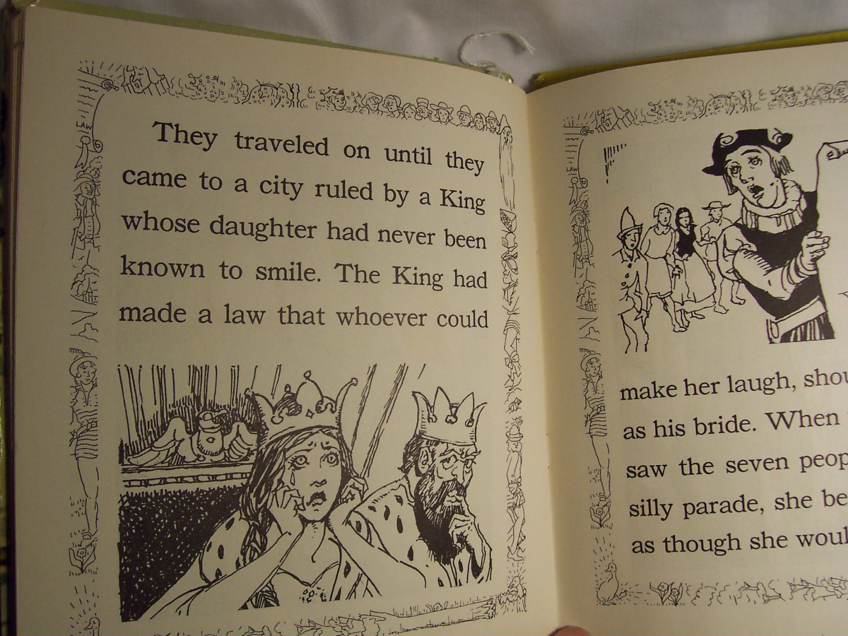 Golden Goose Book by Brothers Grimm 1955