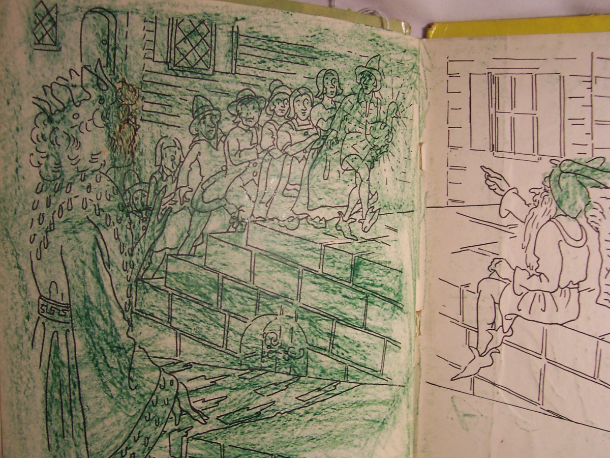 Golden Goose Book by Brothers Grimm 1955