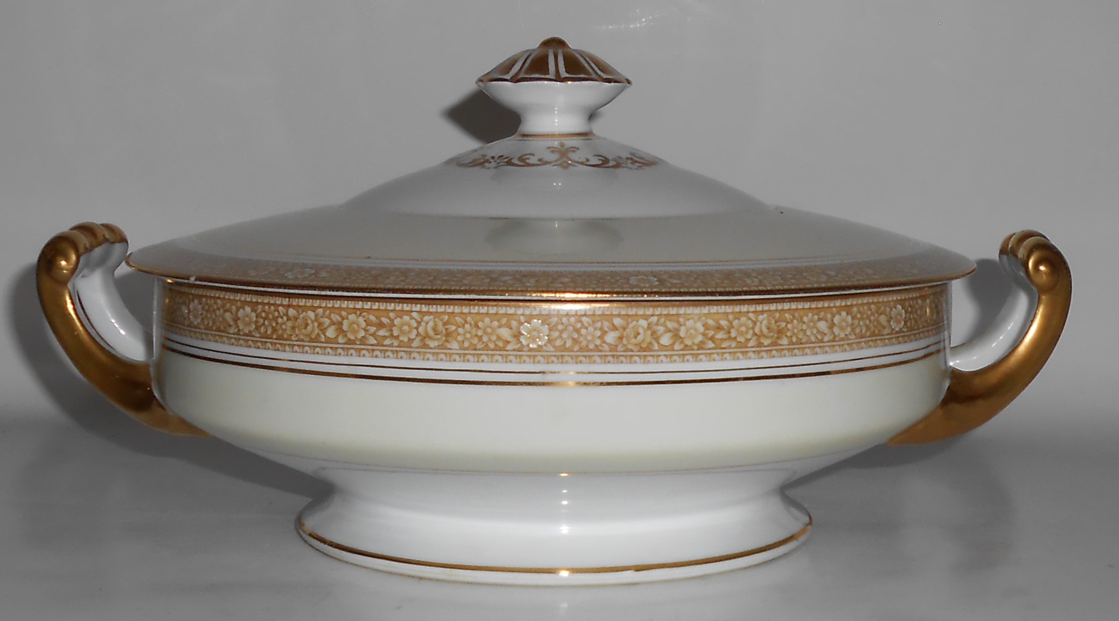 Noritake China Porcelain 673 Nerrisa Covered Vegetable