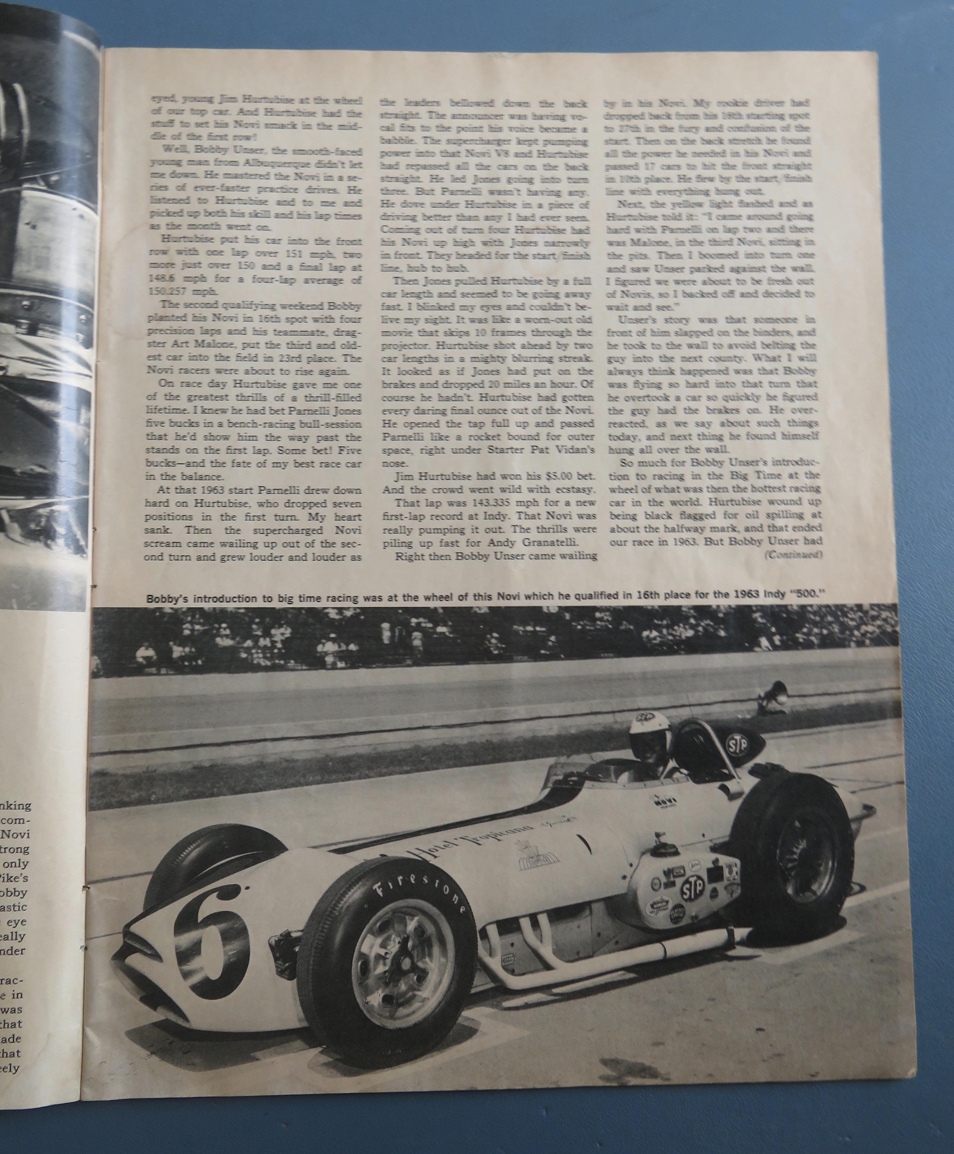 Auto Racing Magazine December 1970 John Cannon