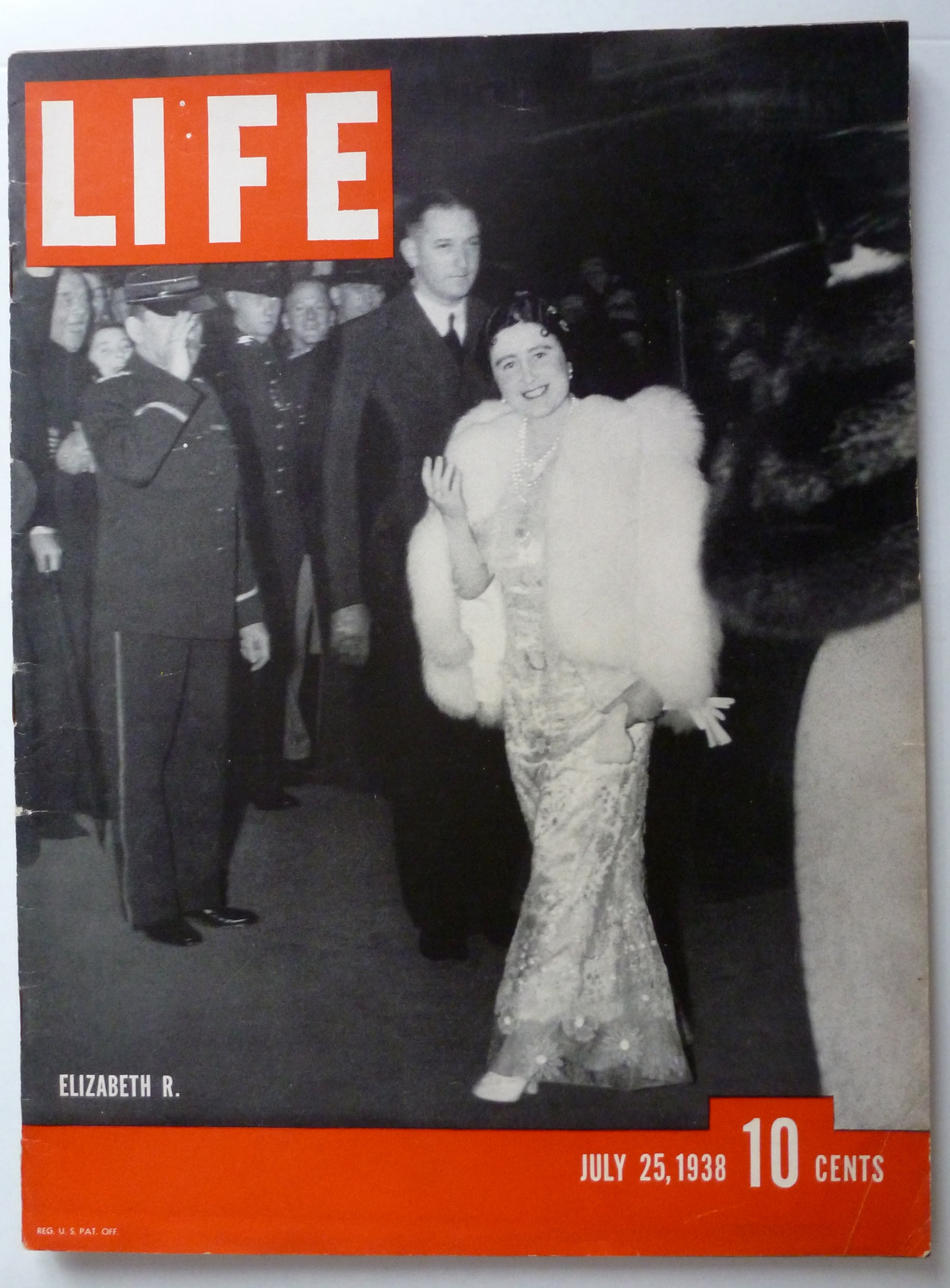 Life Magazine July 25, 1938 Elizabeth R.