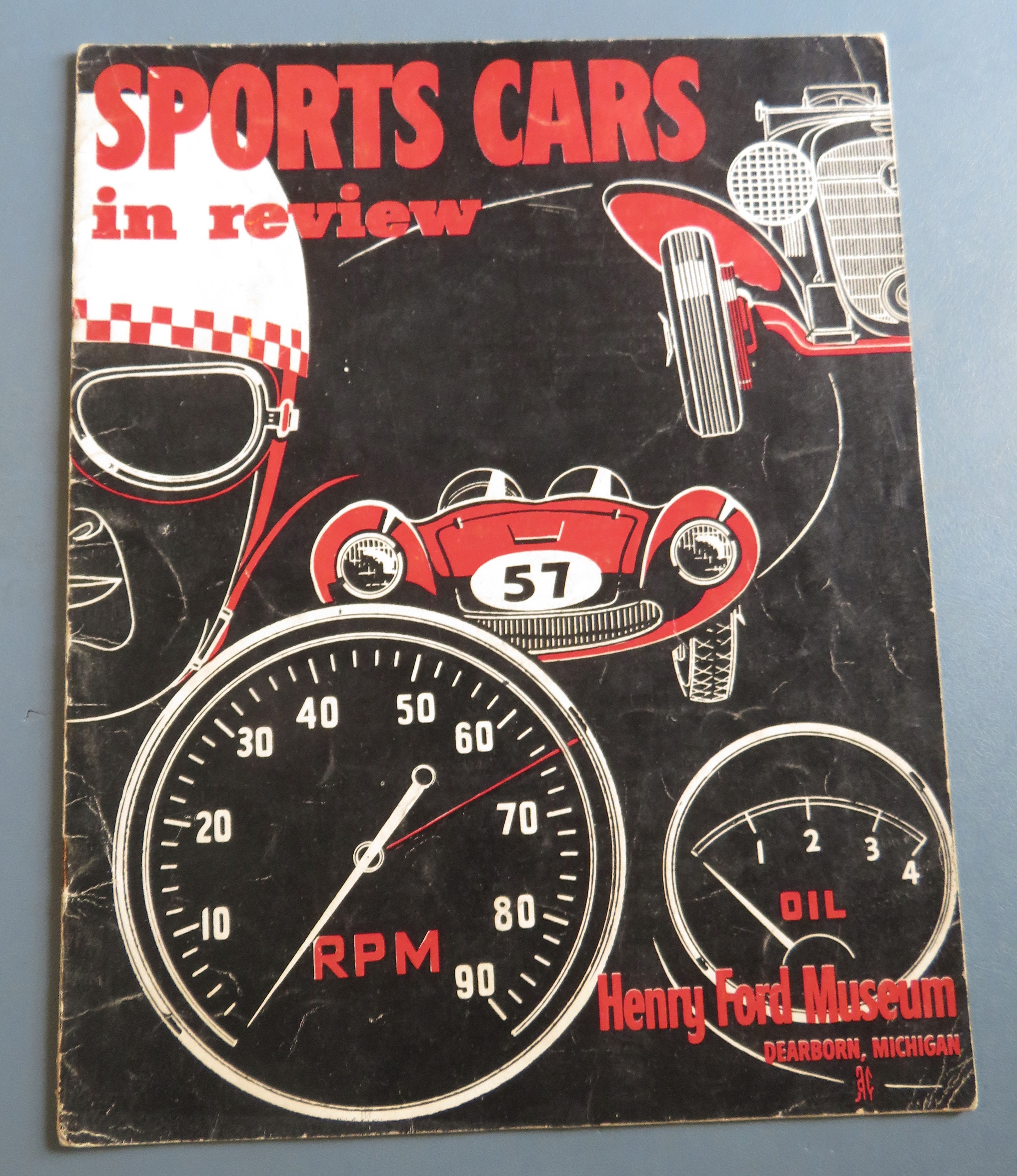 Sports Cars In Review Magazine 1950's Henry Ford Museum