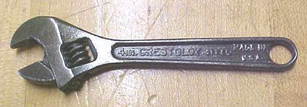 Crescent Tool Co.  Adjustable Wrench 6 inch