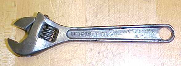 Crescent Tool Co. Adjustable Wrench 6 inch