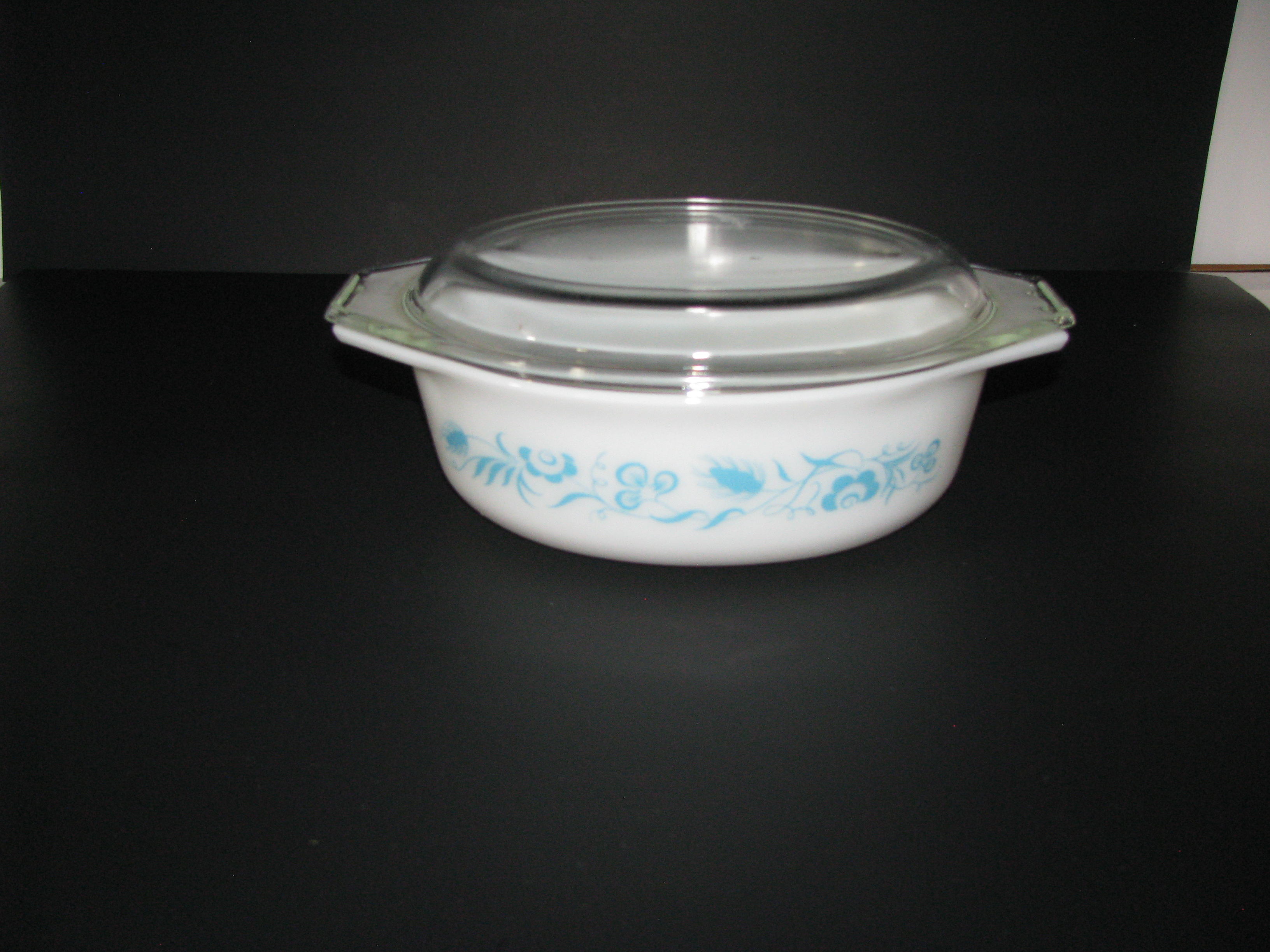 Vintage Pyrex Promo Meadow 043 1.5qt Casserole