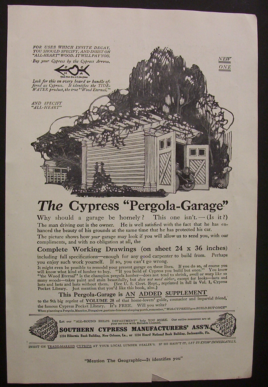 1920  Southern  Cypress  Manufacturers