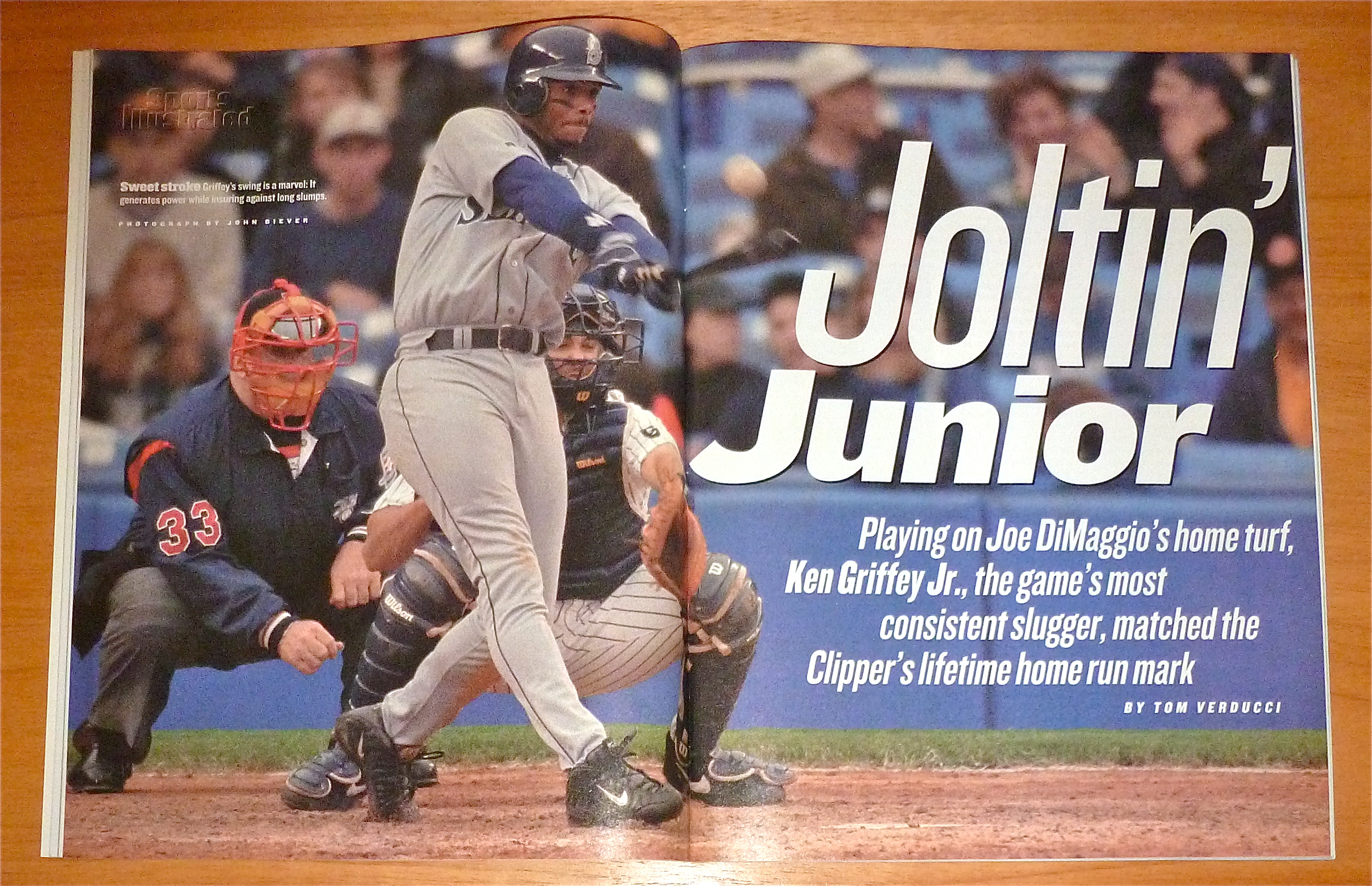 Sports Illustrated Magazine-May 17, 1999-Ken Griffey Jr