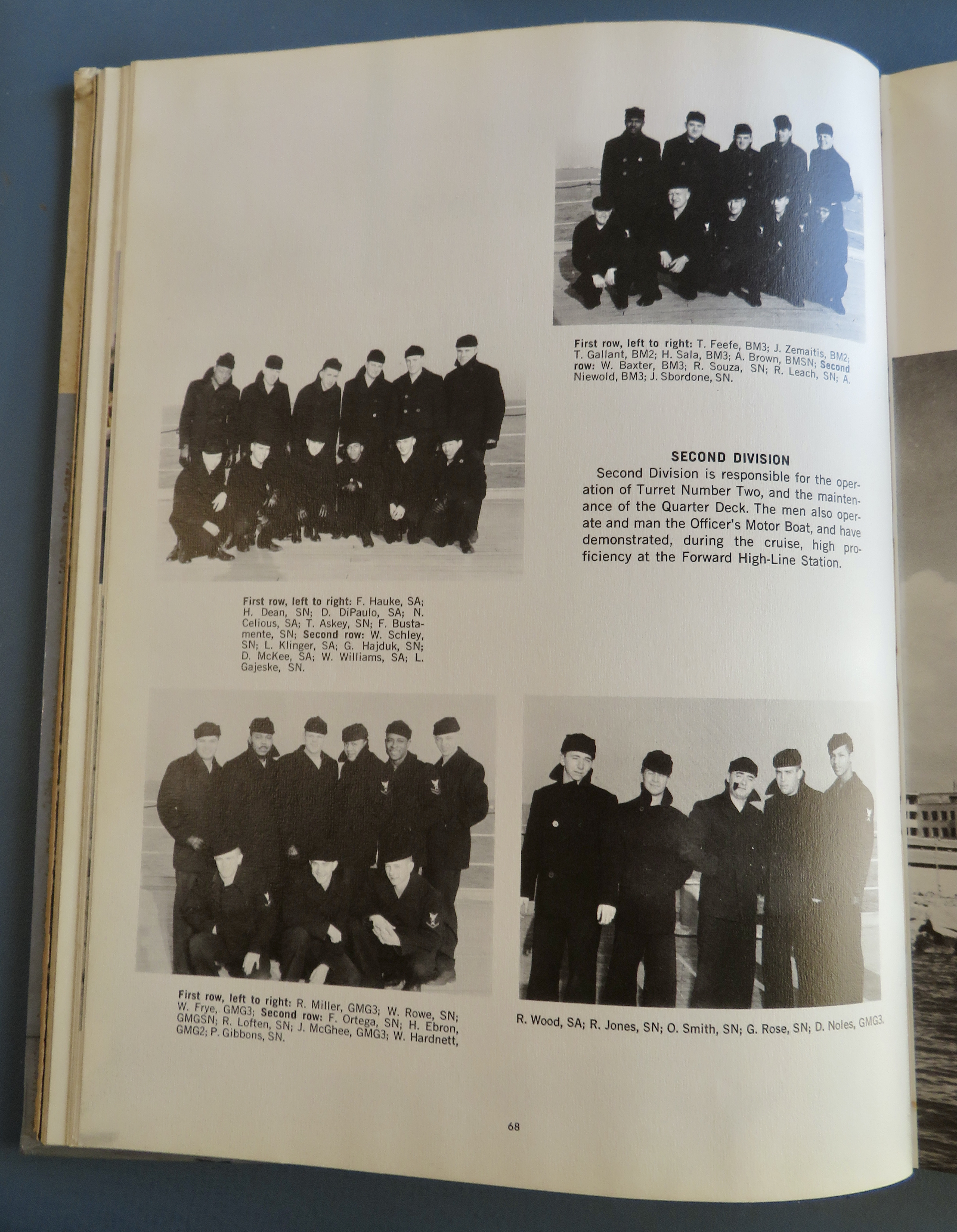 Original 1962/63 US Ship Boston CAG-1 Military Yearbook