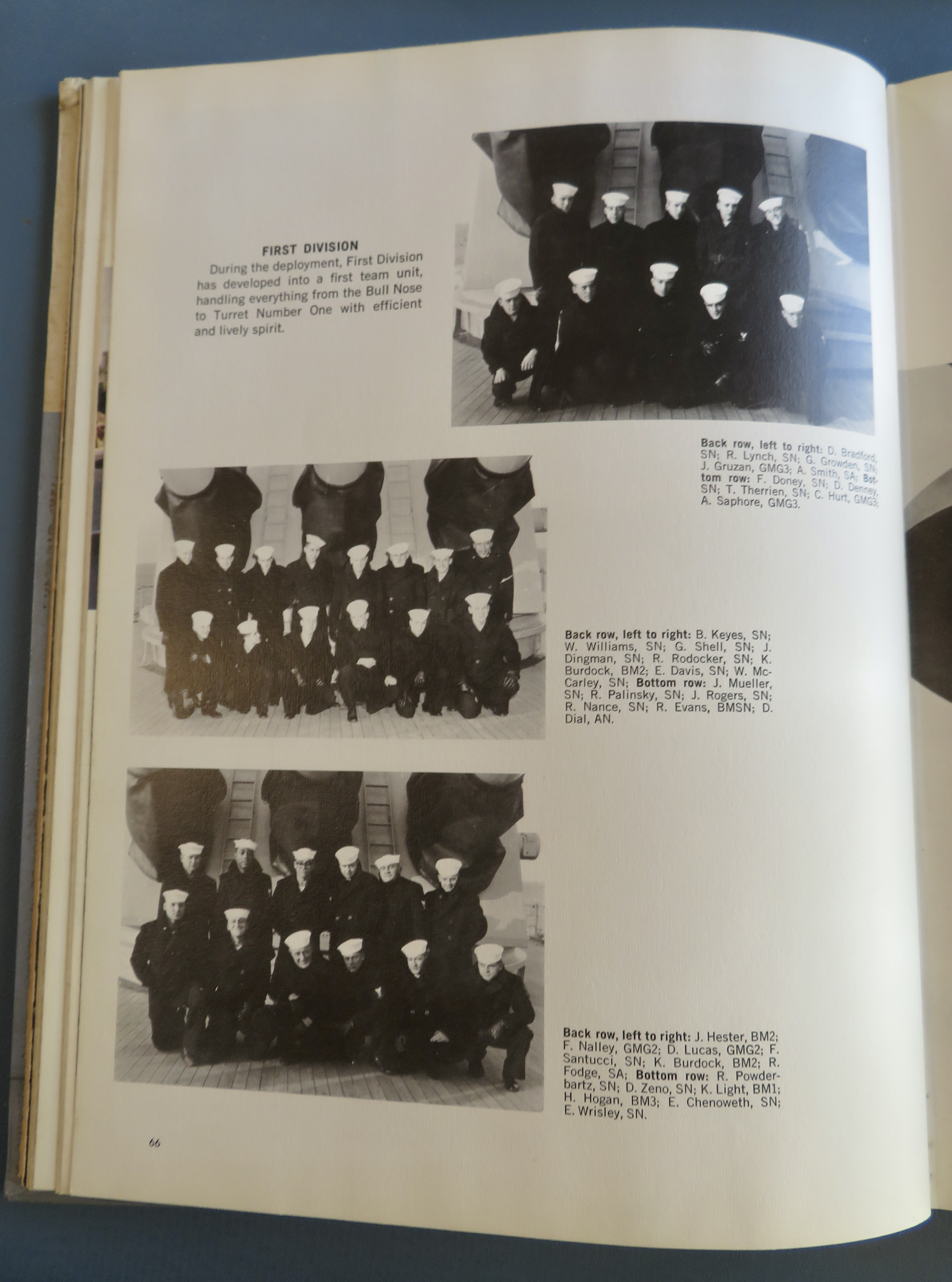 Original 1962/63 US Ship Boston CAG-1 Military Yearbook