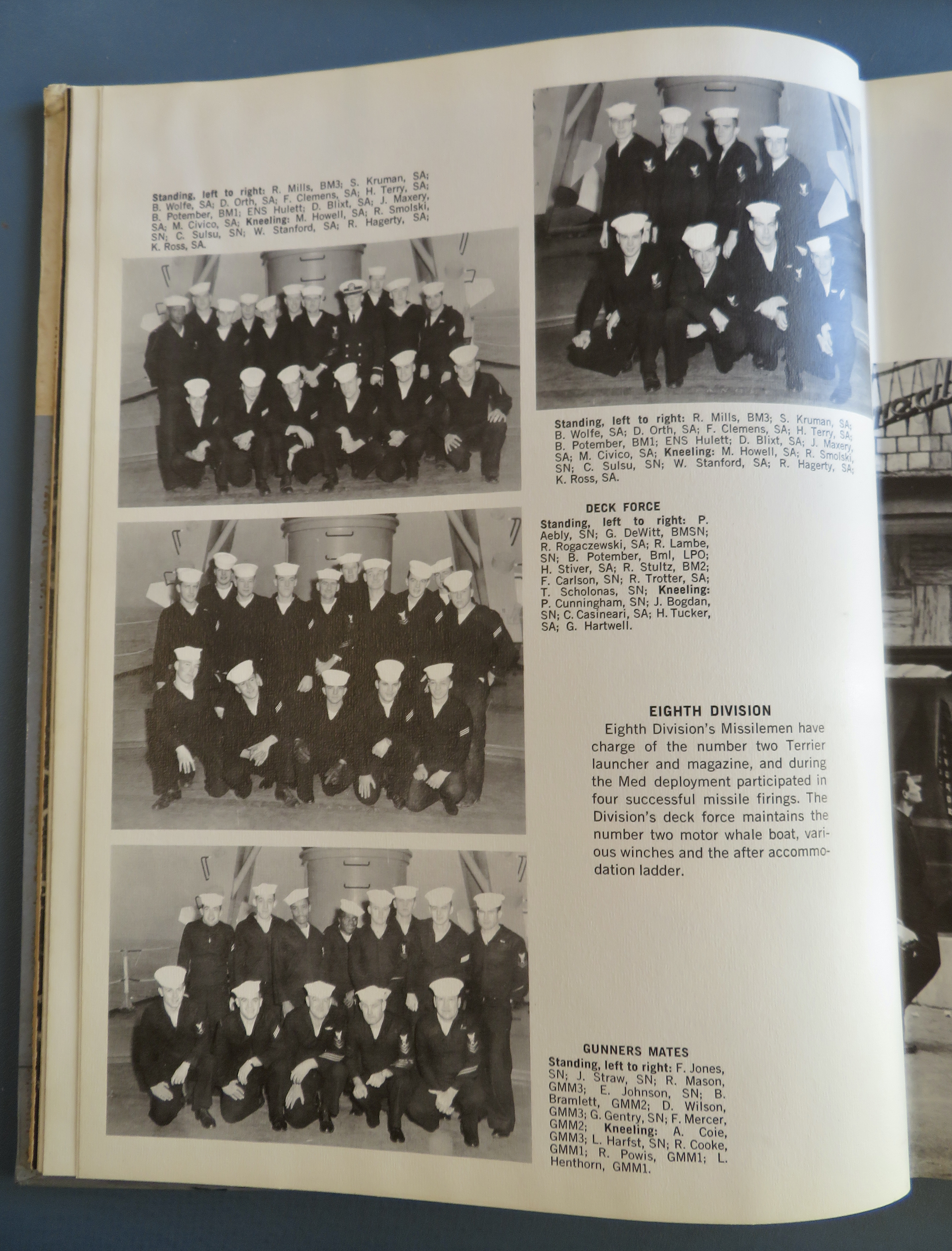 Original 1962/63 US Ship Boston CAG-1 Military Yearbook