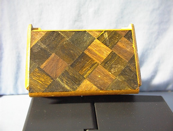 Oriental Wooden 3 Step Puzzle Box