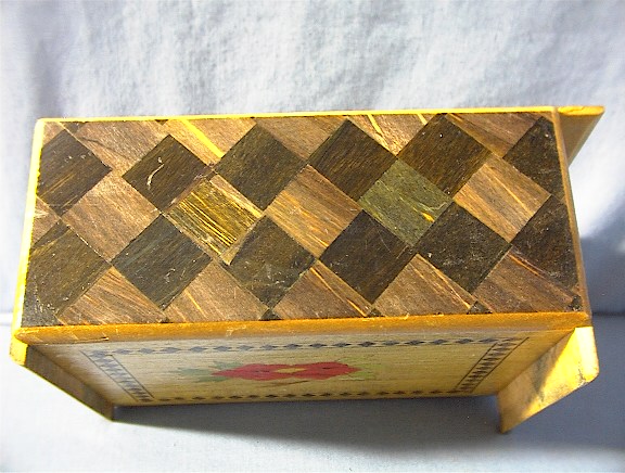 Oriental Wooden 3 Step Puzzle Box