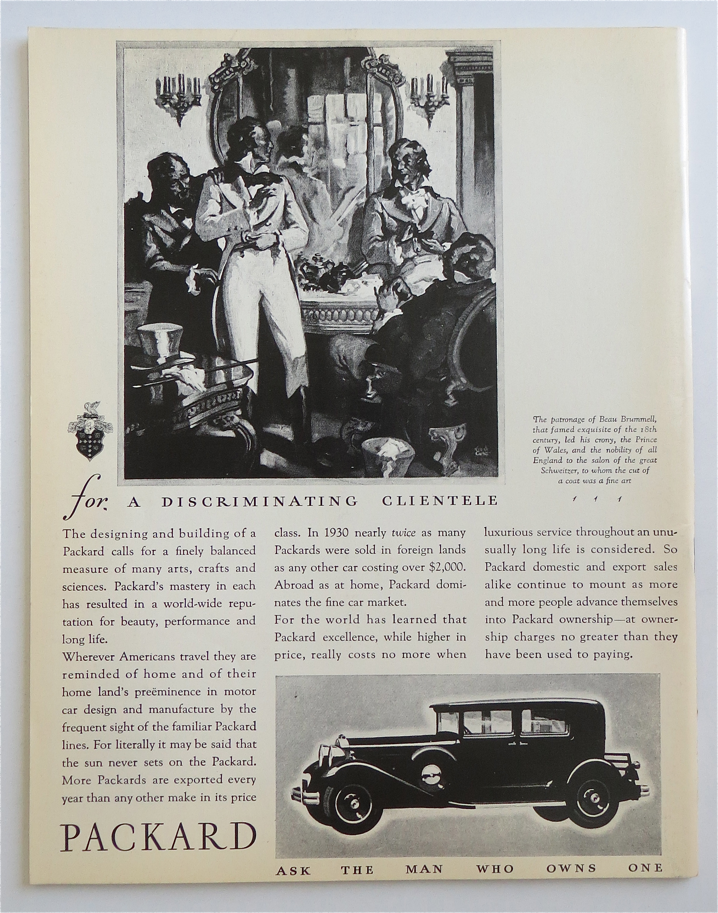 Classic Car Magazine Winter 1964 1931 Packard Phaeton