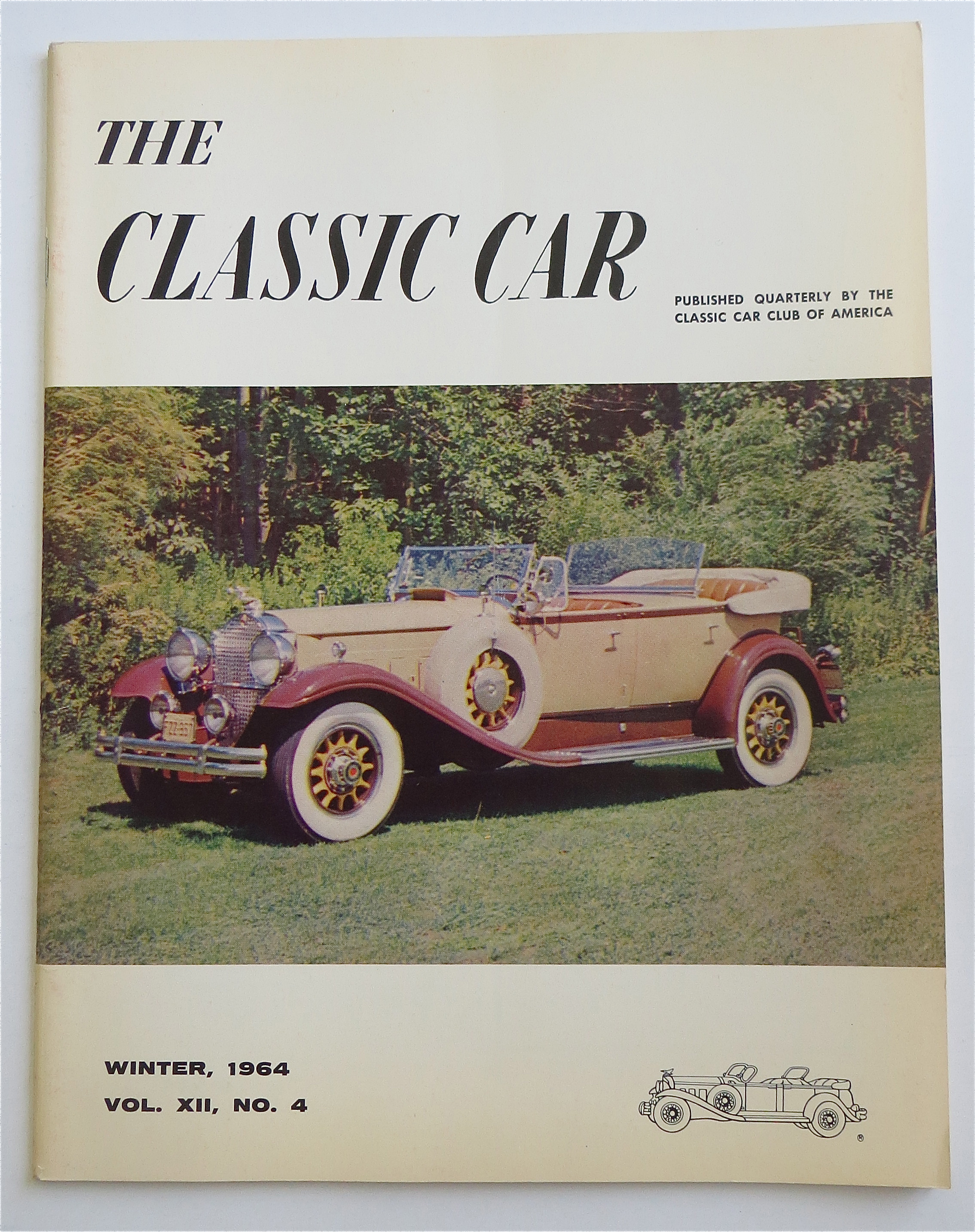 Classic Car Magazine Winter 1964 1931 Packard Phaeton
