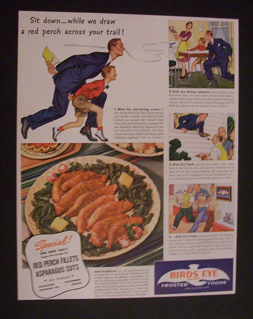 1941 Birds Eye Frosted Foods
