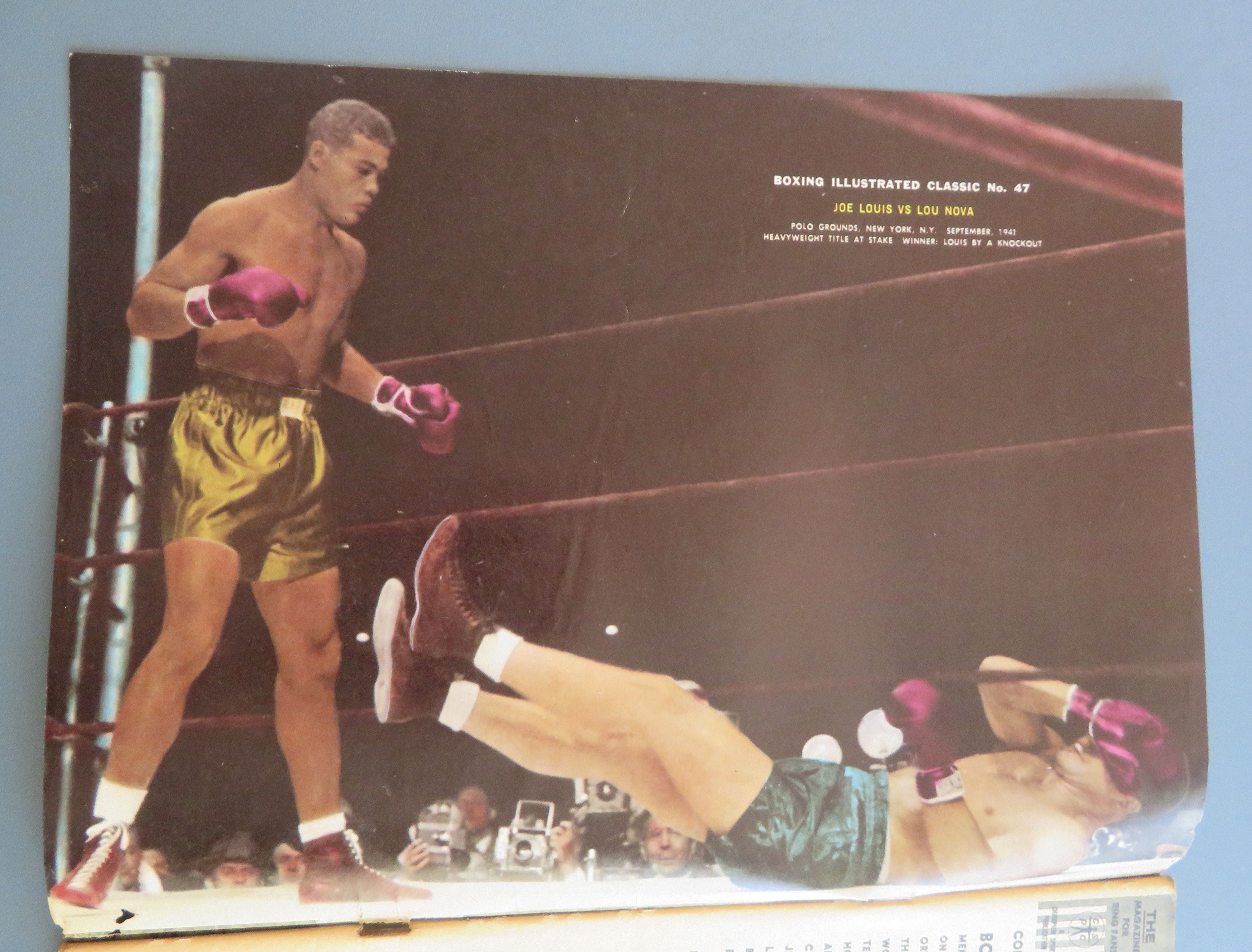 Boxing llustrated Wrestling New Magazine September 1966