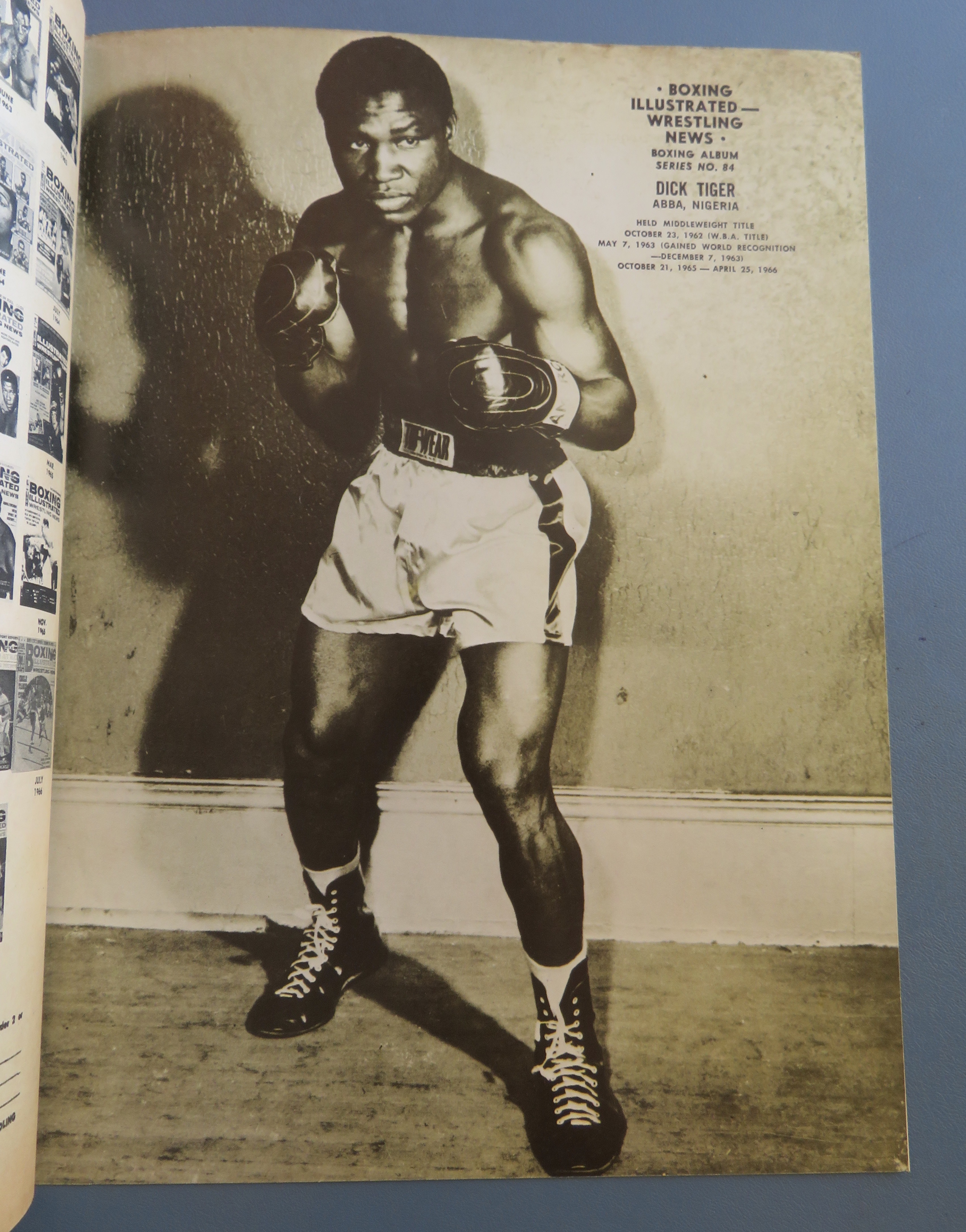Boxing llustrated Wrestling New Magazine September 1966