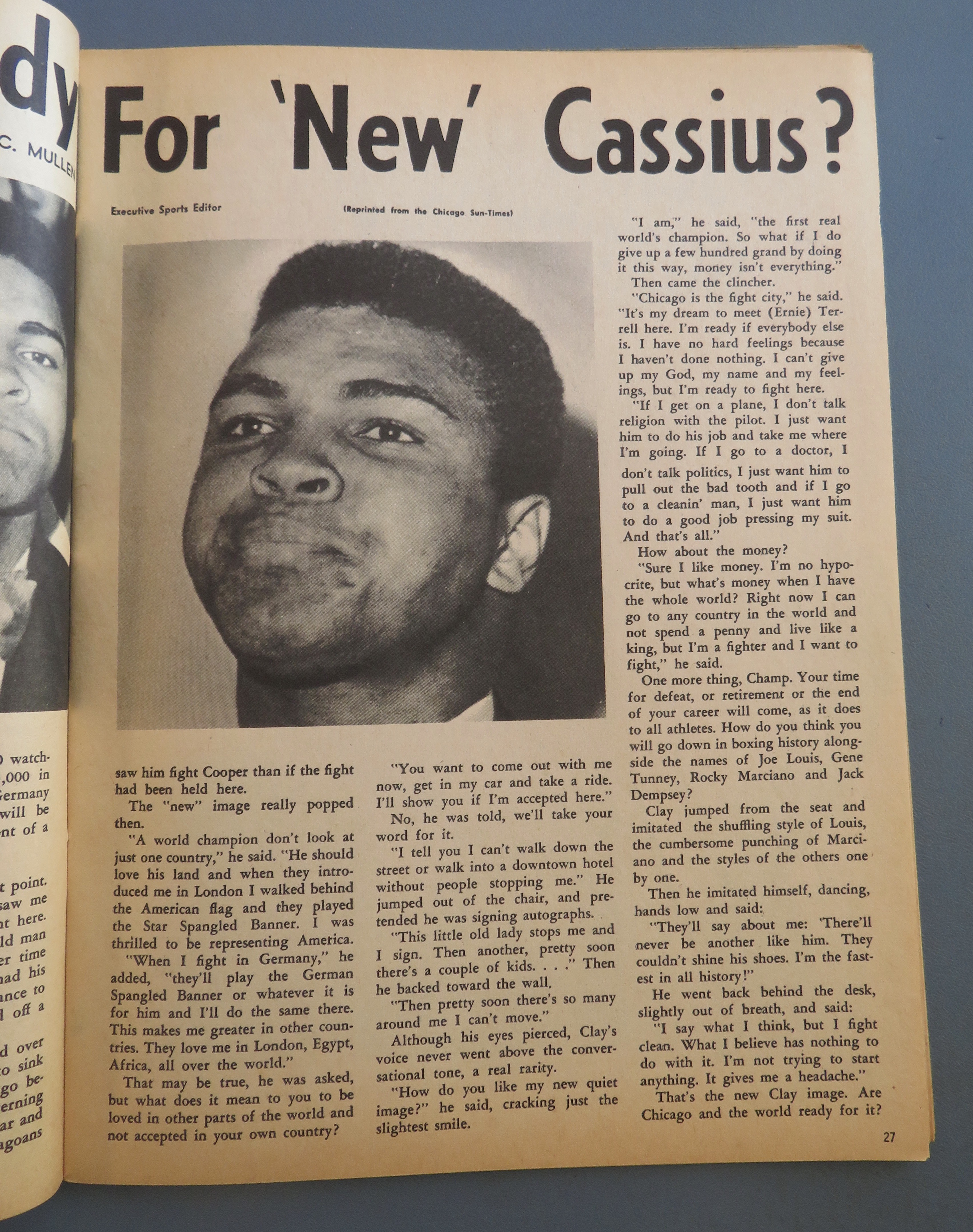 Boxing llustrated Wrestling New Magazine September 1966