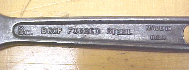 Crescent Tool Co. 8 inch Adjustable Wrench