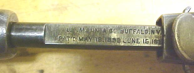 C. A. Mann Patented Screw Holder Screwdriver