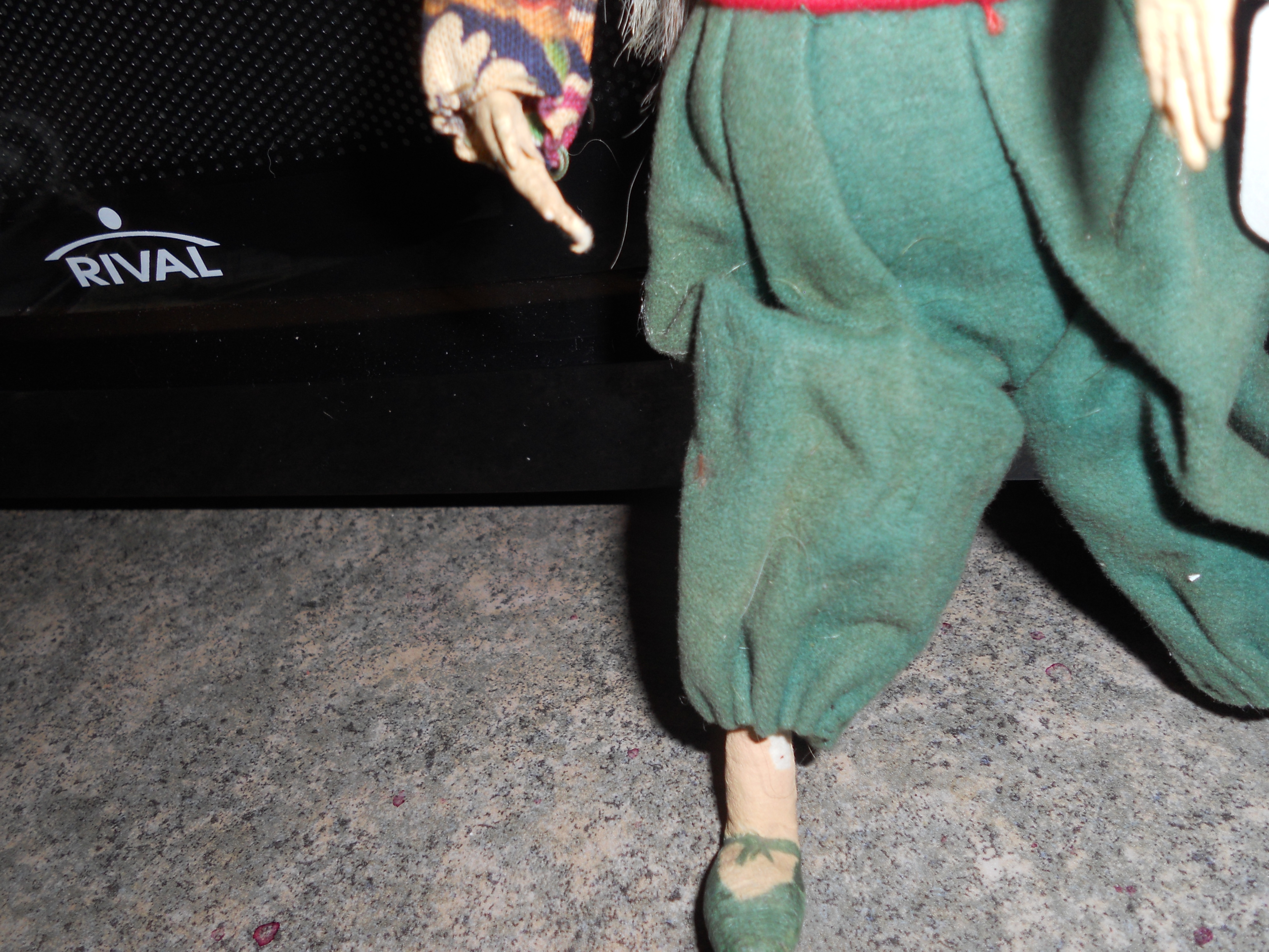 Cloth Doll Hand Painted Face