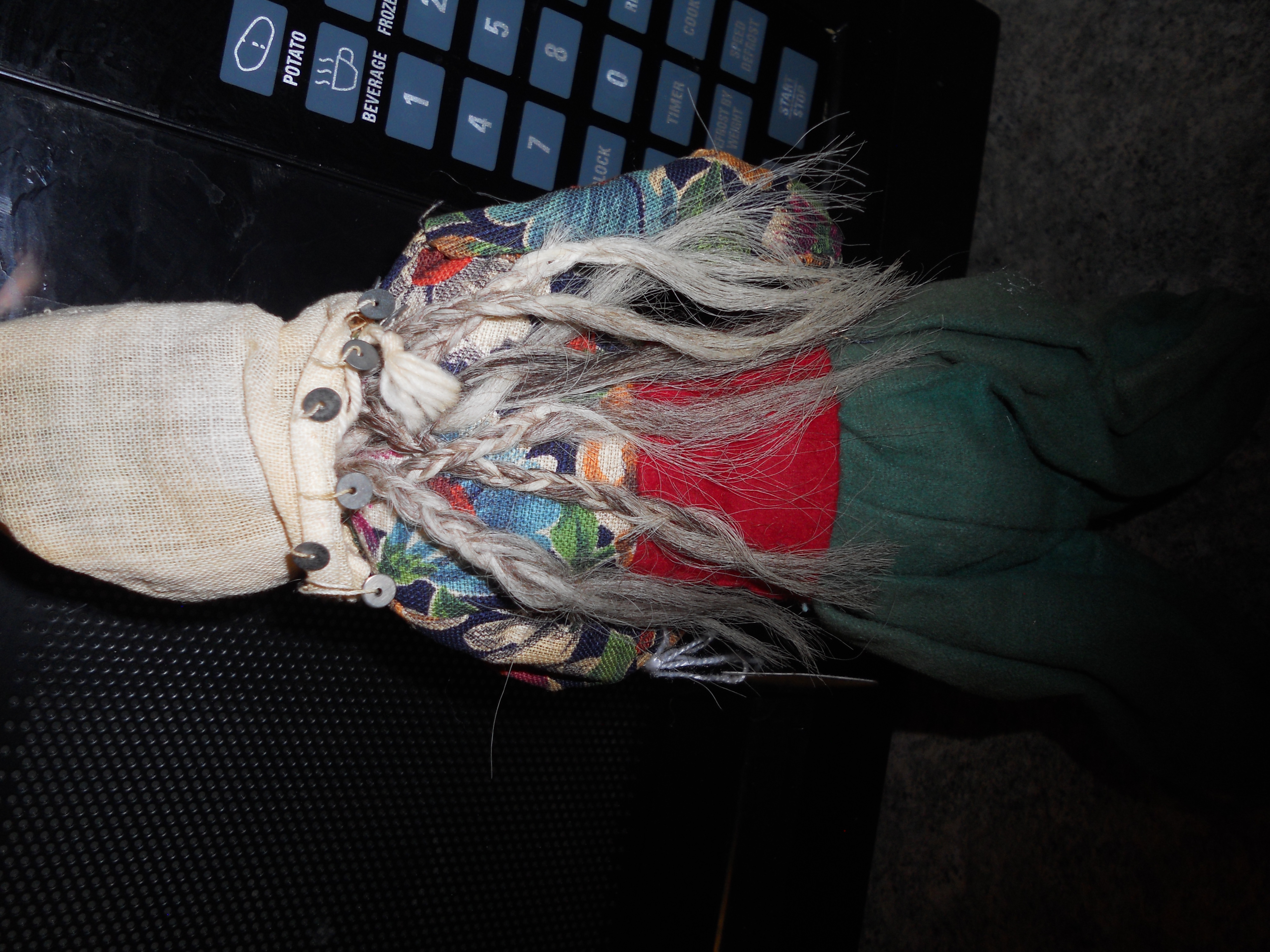 Cloth Doll Hand Painted Face