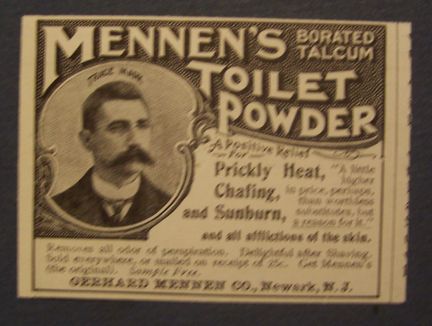 1904 Mennen's Toilet Powder