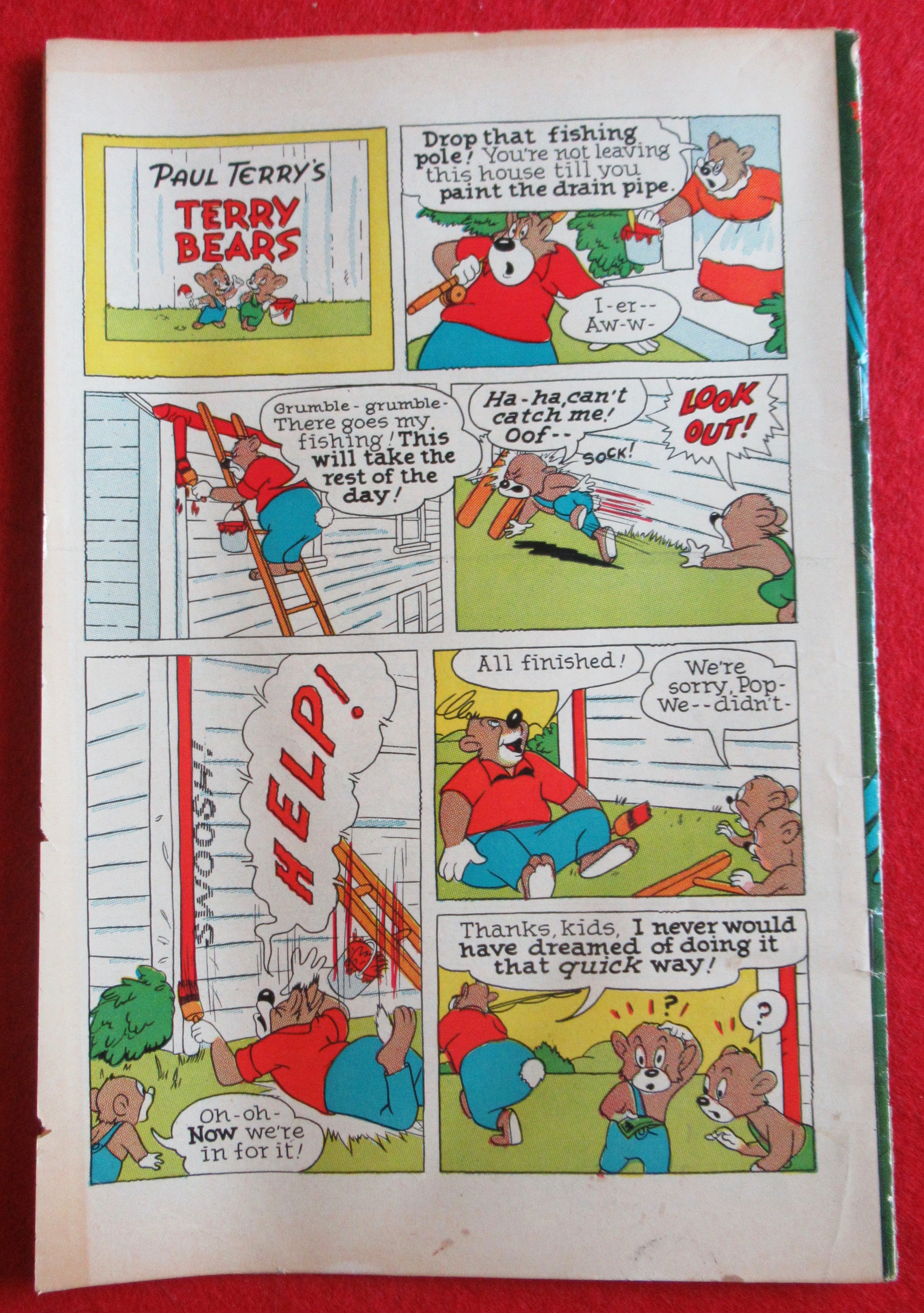 Mighty Mouse Comics March 1956 Jungle Of The Unknown