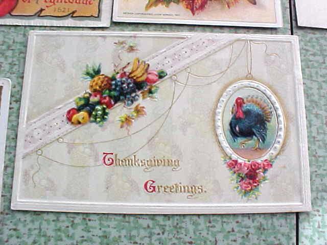Postcard Lot Thanksgiving Tuck Gibson Winsch Goldie