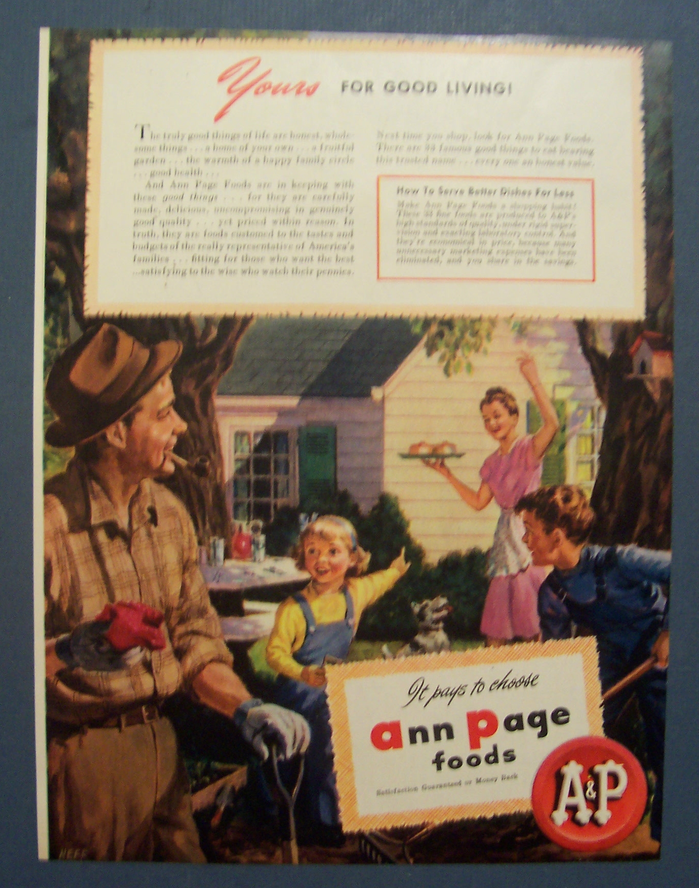 1947  Ann  Page  Foods