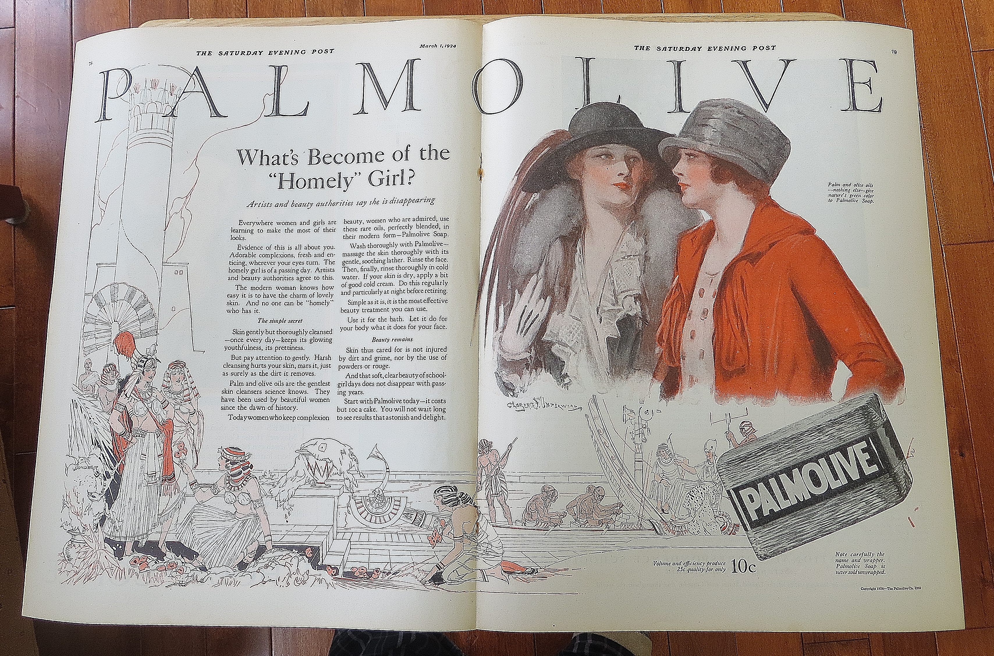 1924 Palmolive With Women Talking