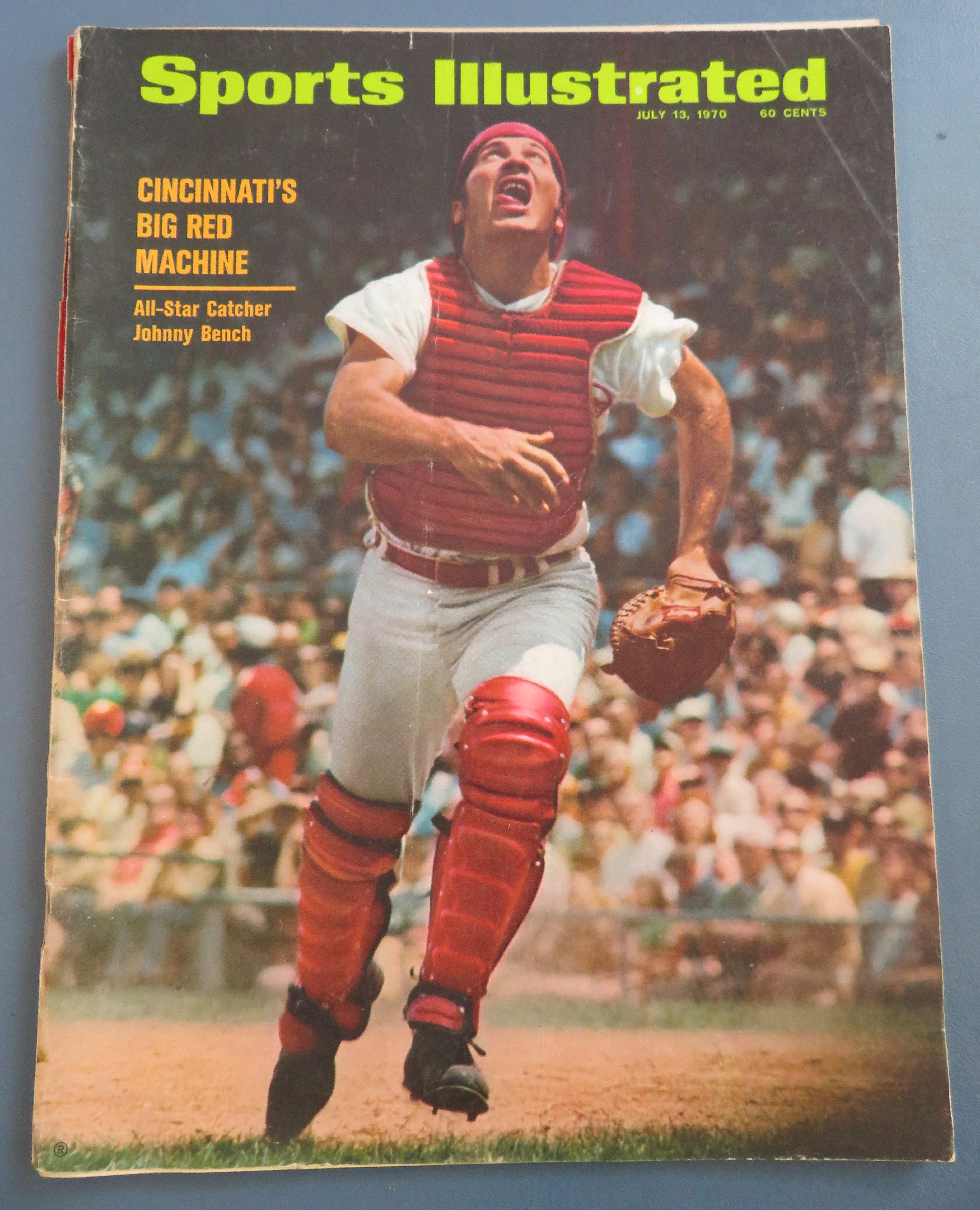 Sports Illustrated Magazine July 13, 1970 Johnny Bench