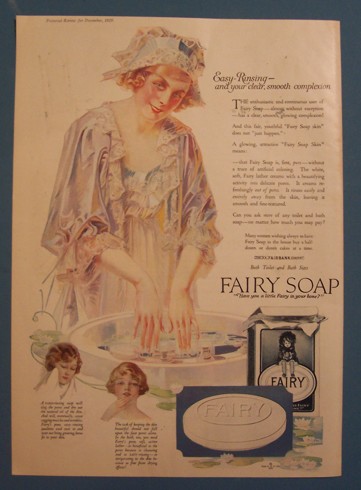 1920  Fairy  Soap