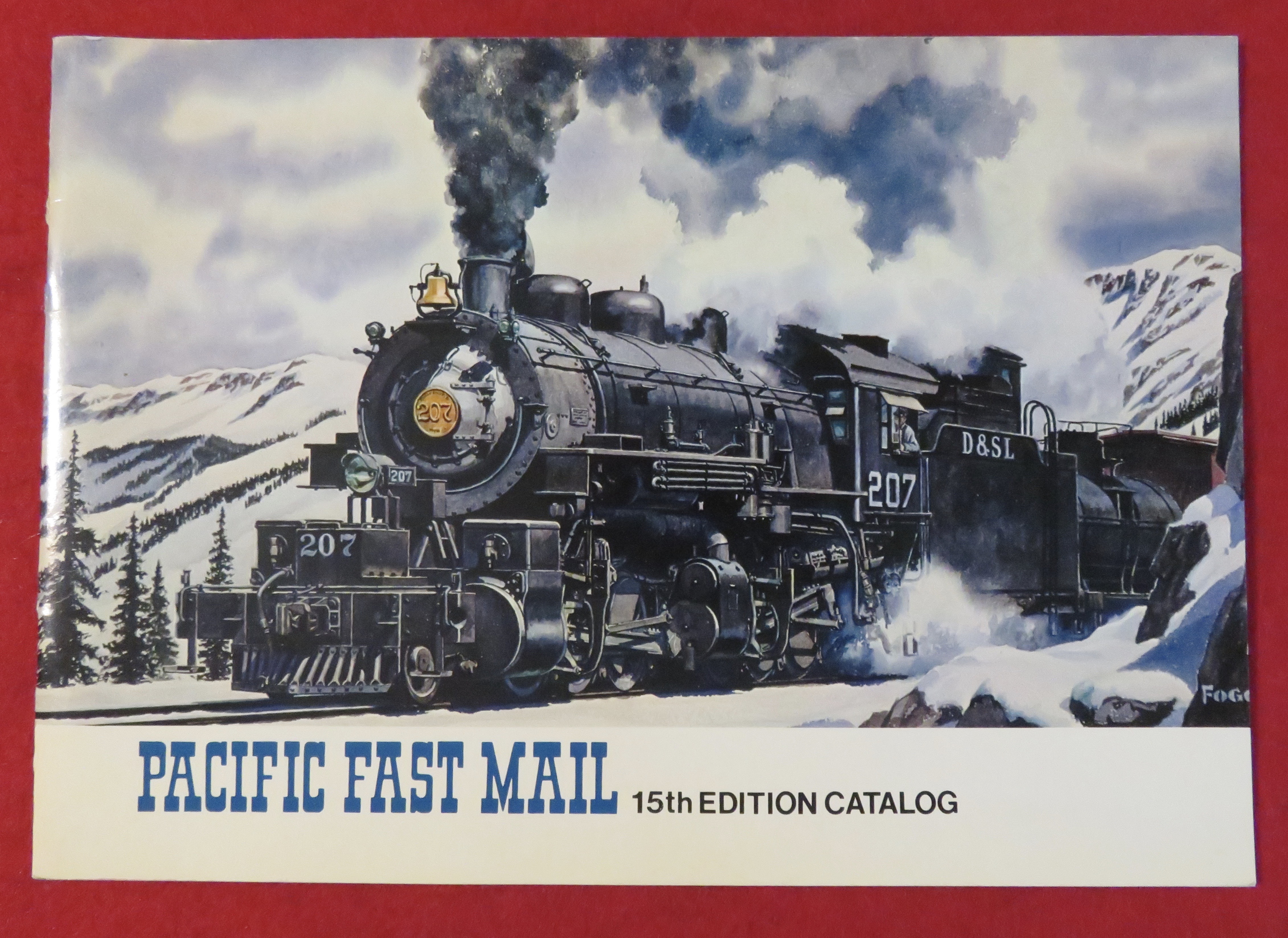Pacific Fast Mail Model Train Catalog 1970's (15th Ed)