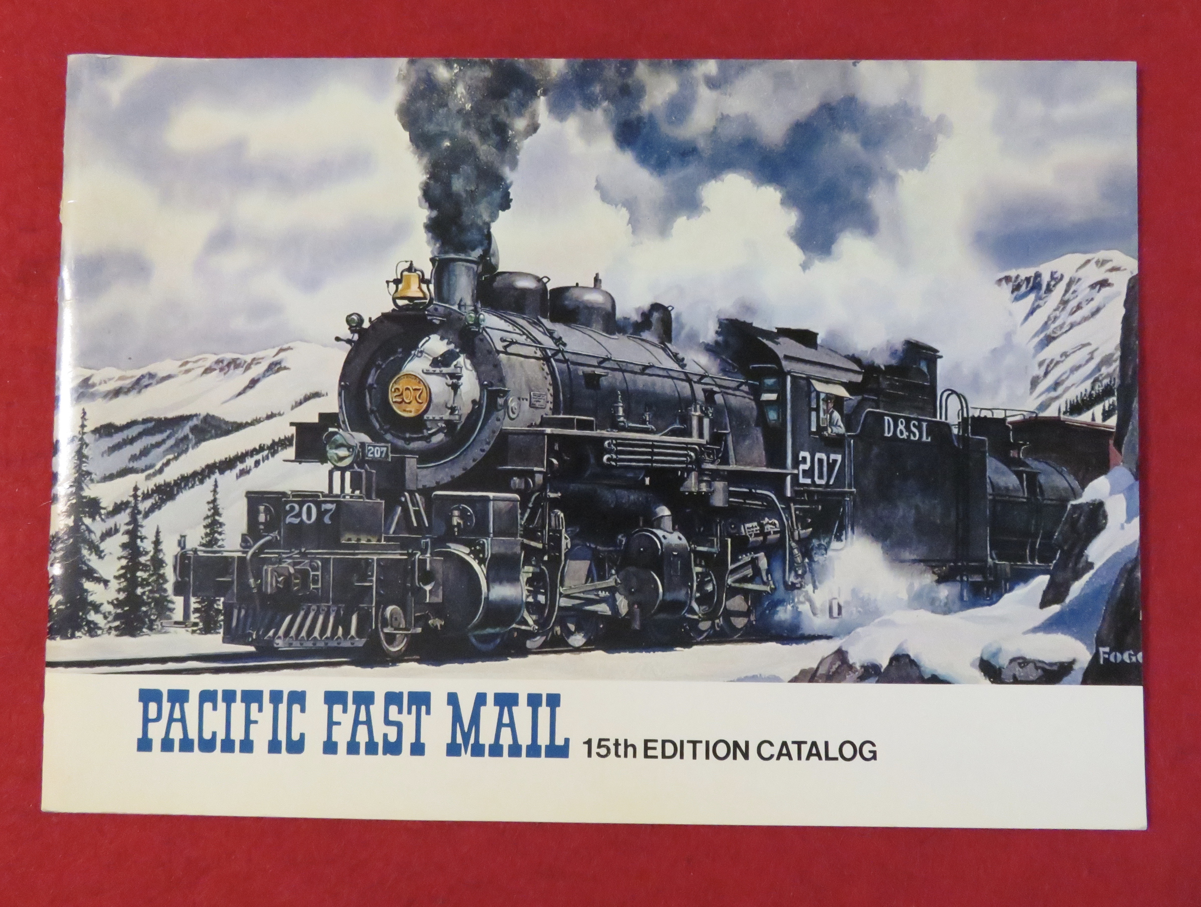 Pacific Fast Mail Model Train Catalog 1970's (15th Ed)