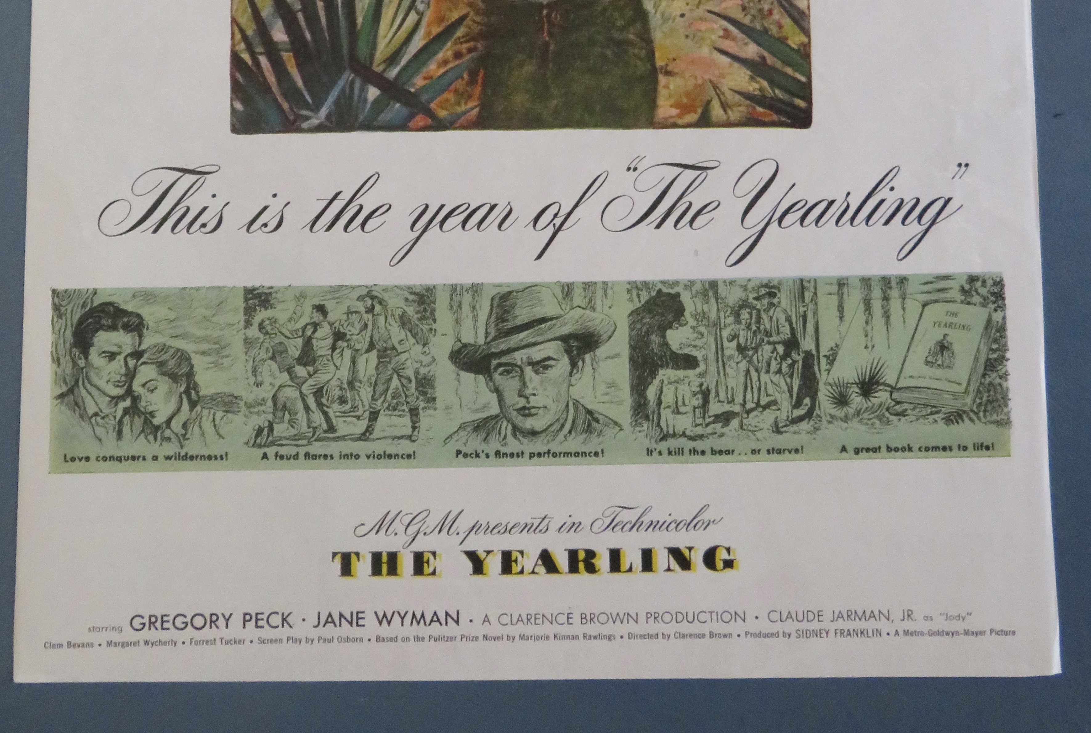 1946 The Yearling with Gregory Peck