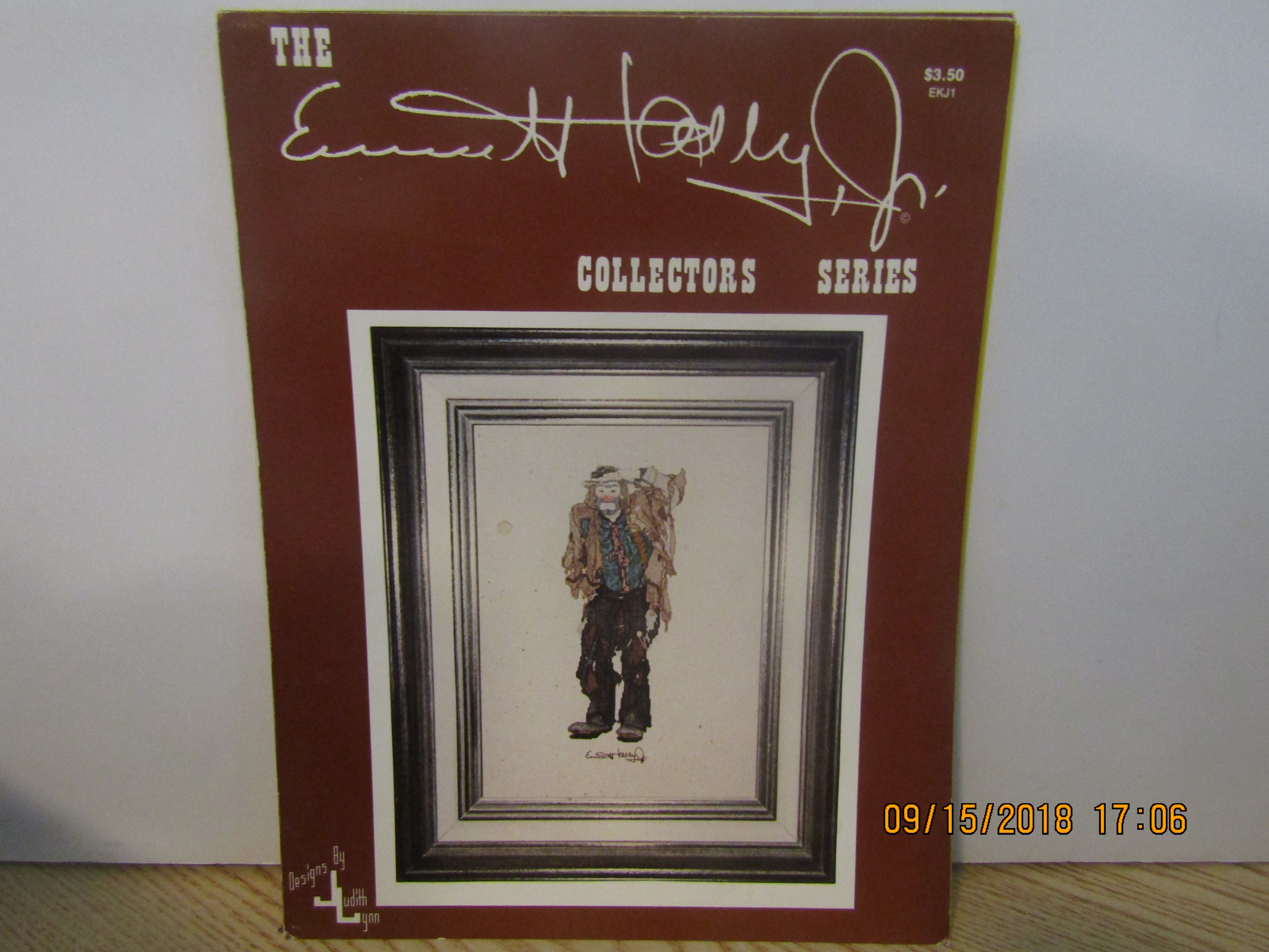 The Emmett Kelly Jr.Cross Stitch Collectors Series #1